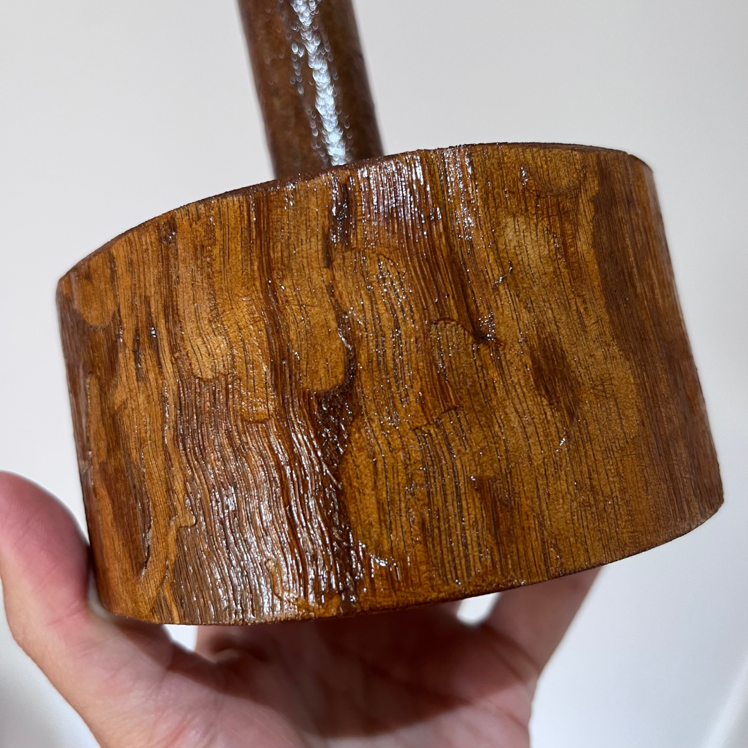 Handmade Wooden Paper Towel Holder Rustic Kitchen Storage (4).png