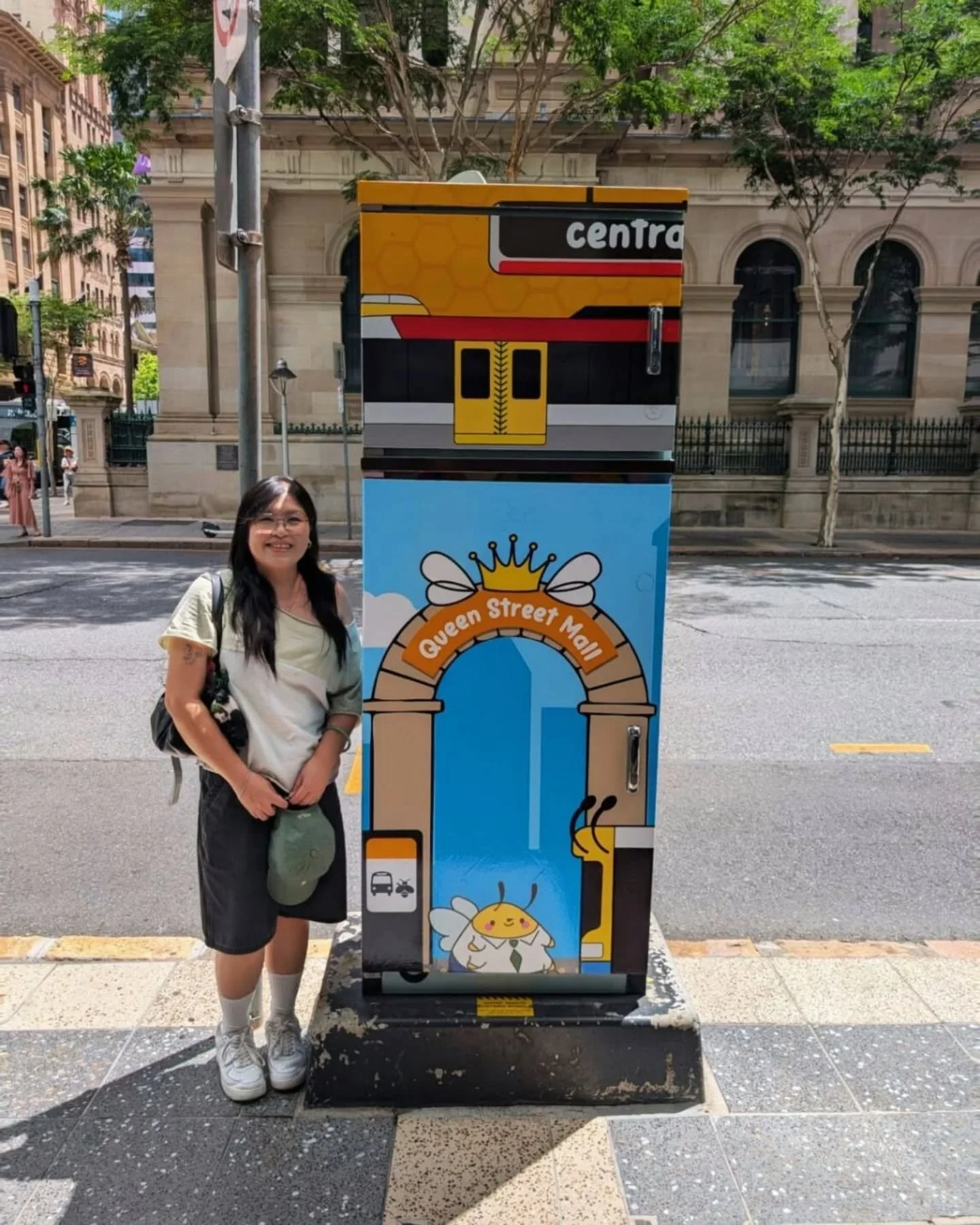 💭 Imagine this:
Your graphic design school reaches out and asks if you&rsquo;d be interested in taking on another project. It&rsquo;s a traffic box vinyl wrap. You hesitate.. wondering if you&rsquo;re good enough but decide to give it a go anyway.

