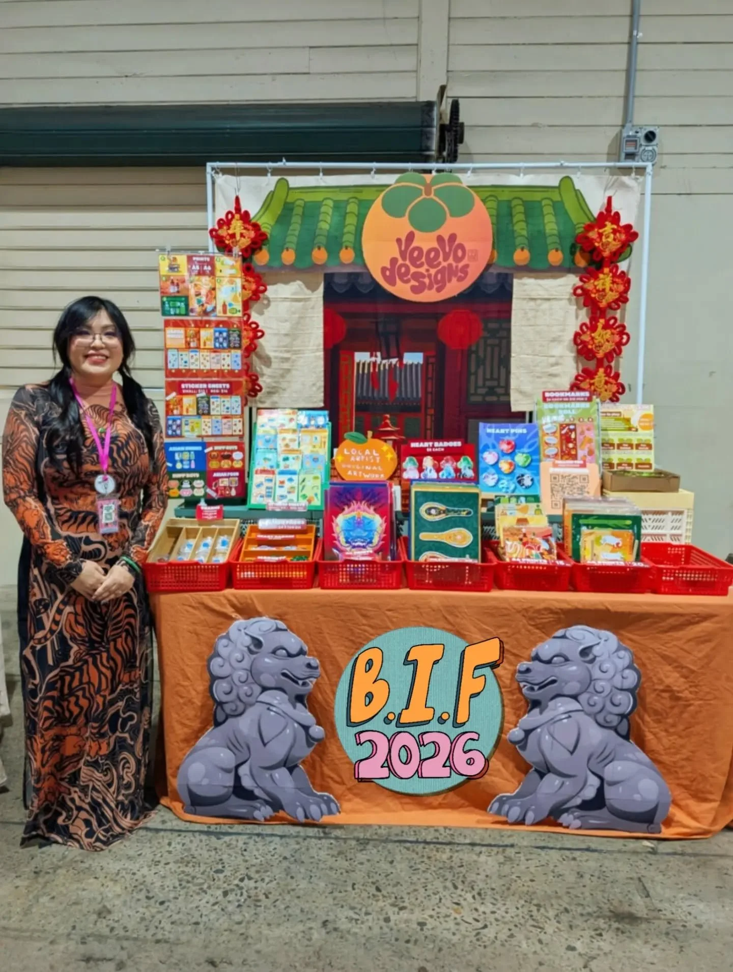 BIF April 2026 🥹🧡 @brisbaneillustrationfair
**Warning ⚠️: this is a long heartfelt essay so be prepared 🤣**

My heart is full every time I do an event with BIF. I started my own creative journey in September of 2024. I was going through corporate 