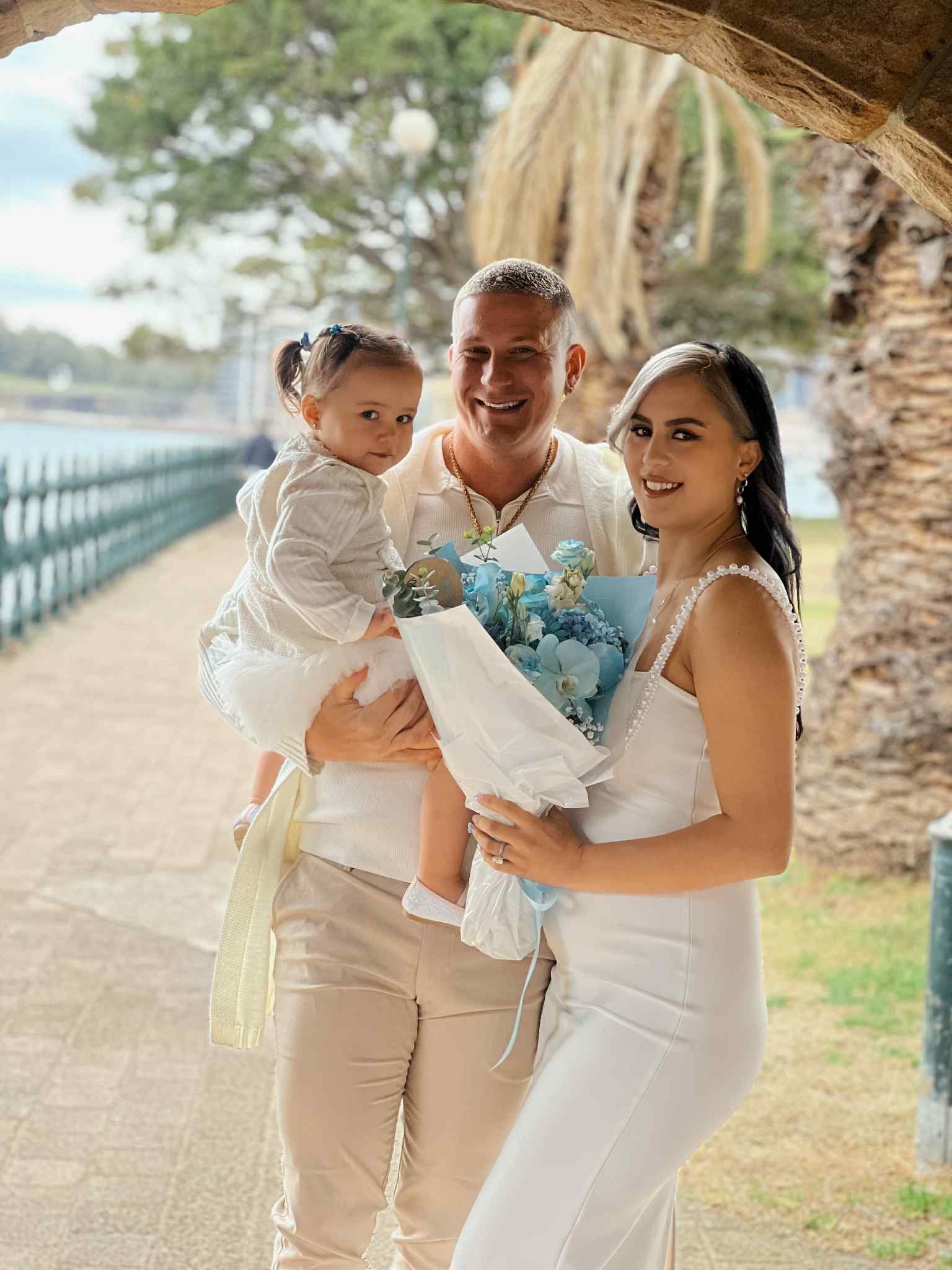 "Baby in Bloom" - The Gender Reveal Bouquet Package