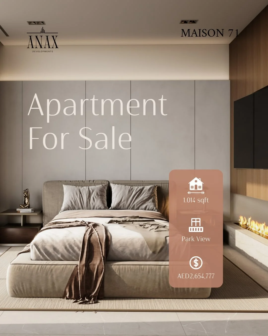 Step inside a space crafted for those who appreciate the finer details. This stunning 1,014 sqft residence offers a serene Park View, elegant interior finishes, and the refined comfort that defines Maison 71 living.
With every amenity thoughtfully cu