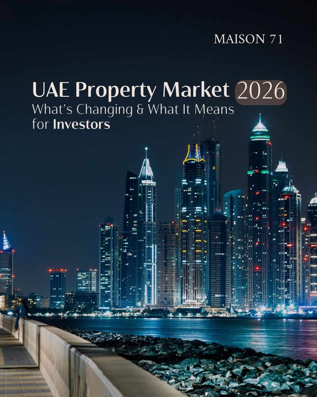 Swipe to see what&rsquo;s changing in the 2026 property market ➡️

From new infrastructure corridors and AI-led economic zones to rising prime-district demand and residency-driven investment this is no longer a speculative cycle. It&rsquo;s a structu