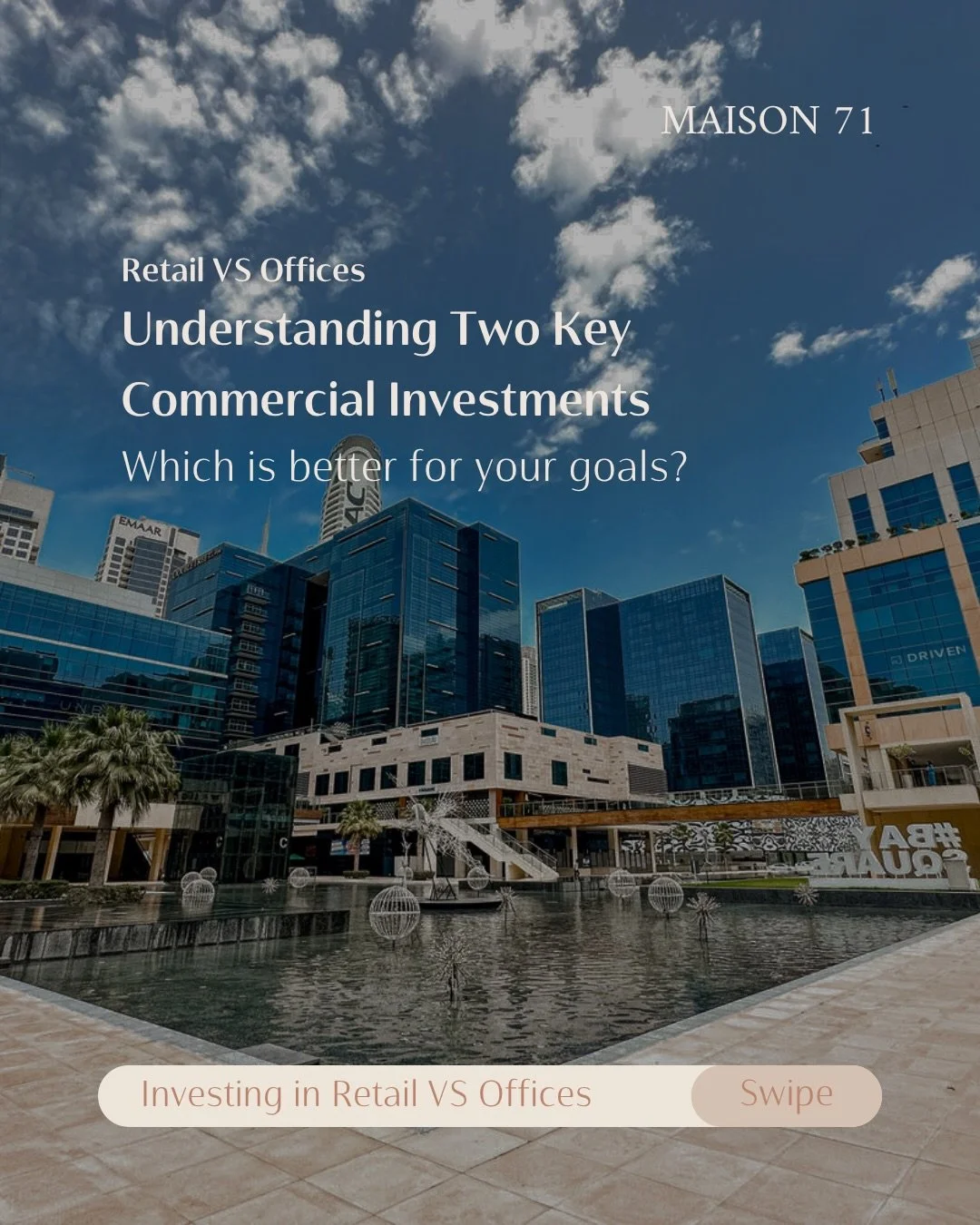 Most investors ask the same question&hellip; Retail or Office?

The truth is, it&rsquo;s not about which is better it&rsquo;s about what fits your strategy.

Retail can bring strong demand and flexibility, but it depends heavily on location and foot 