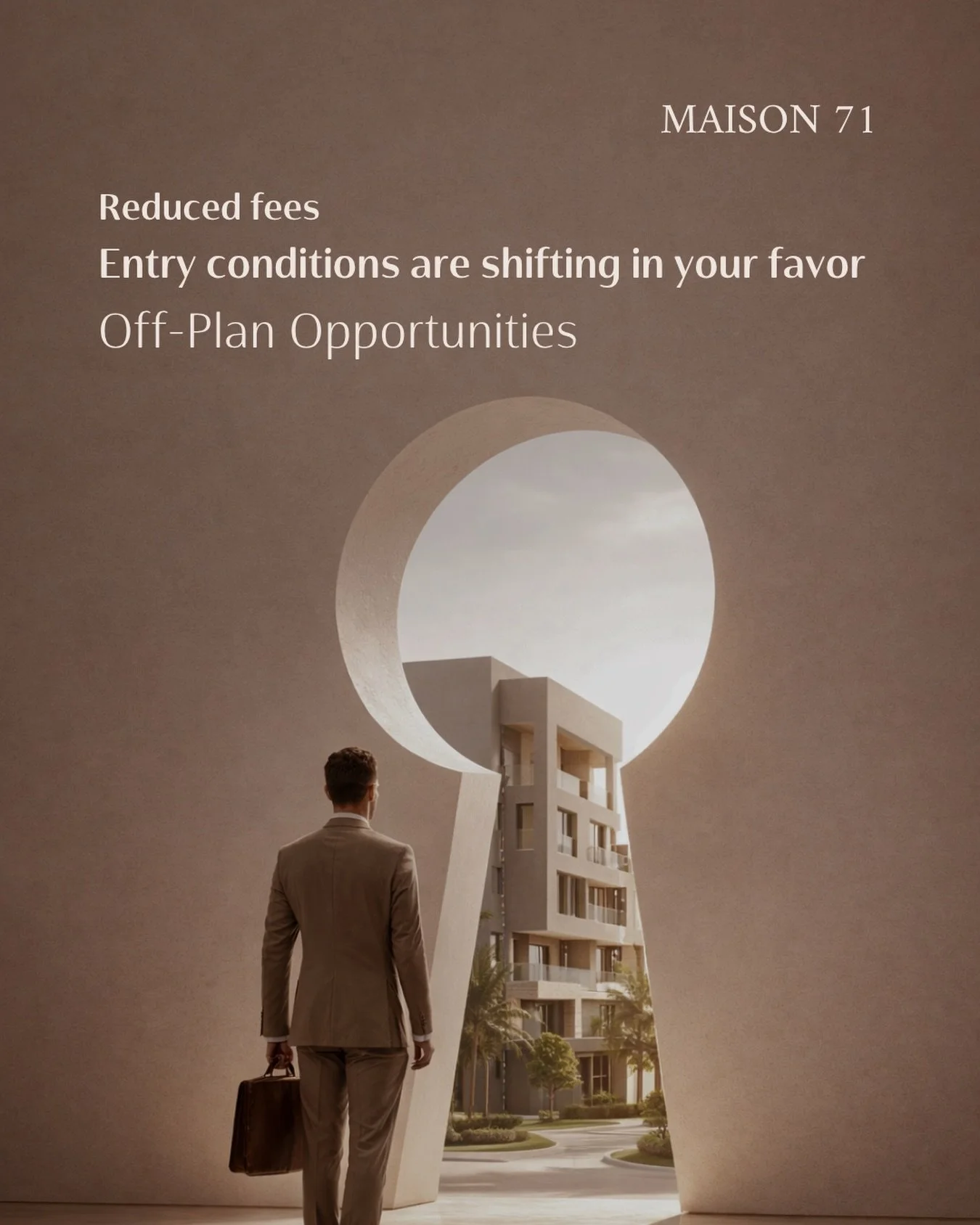 The market is shifting and this time, it&rsquo;s in your favor 📈

Lower fees, better entry points, and off-plan opportunities that actually make sense if you know where to look.

We keep things simple, we filter the noise and bring you the opportuni