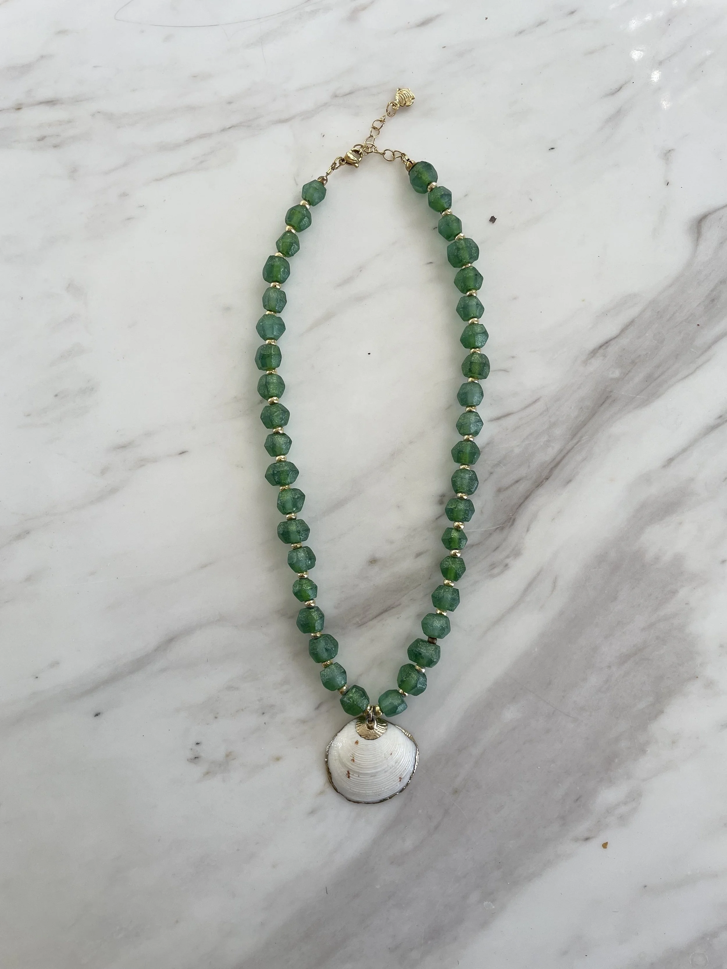 green seashell statement necklace.jpg