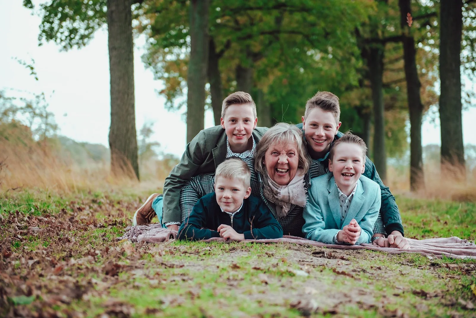 Foto met oma