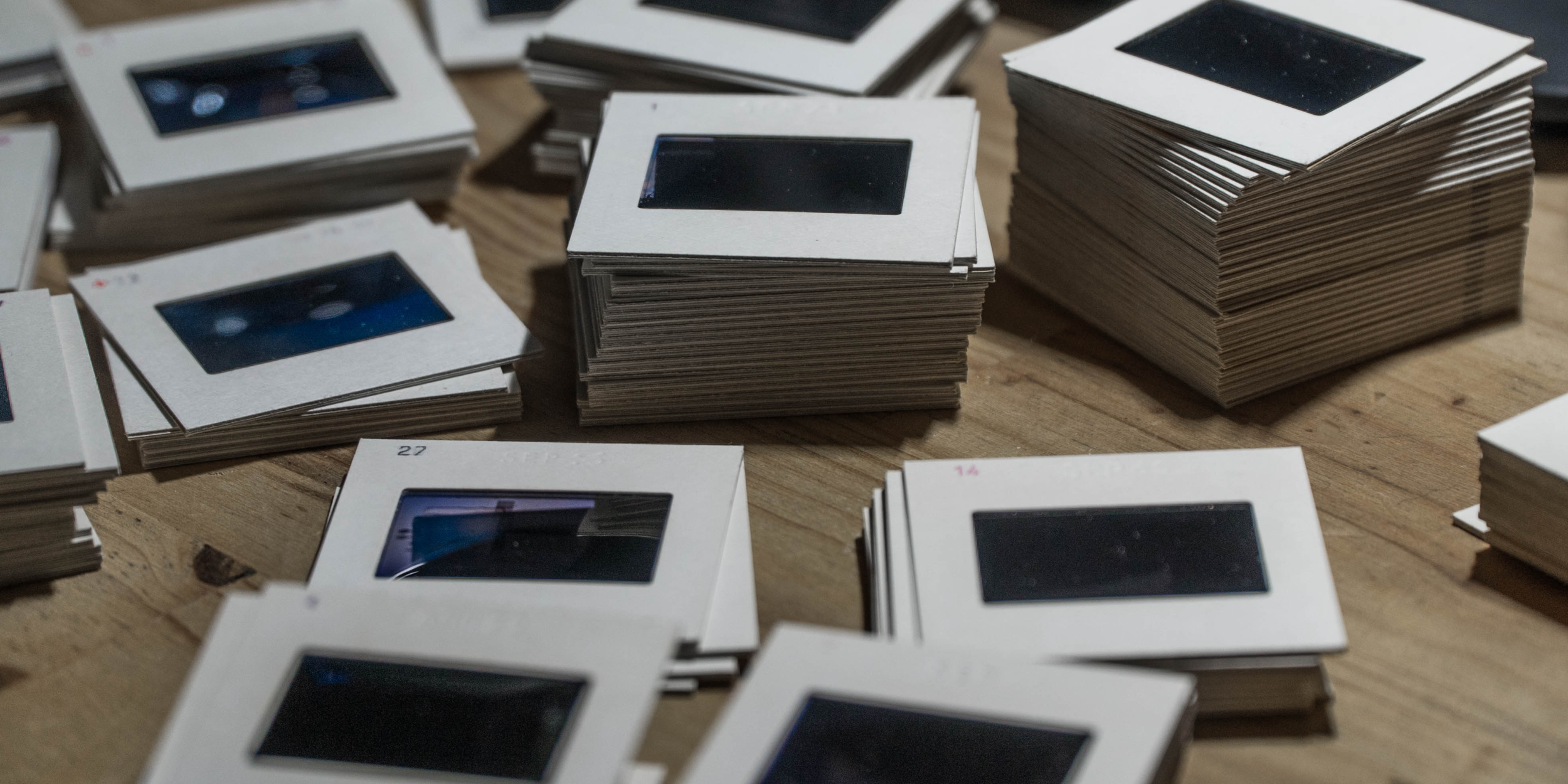 dia's, negatieven of oude foto's