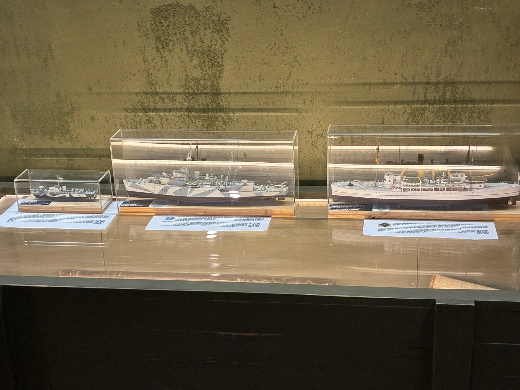 HMAS Yarra II, Moresby I and Fairmile B