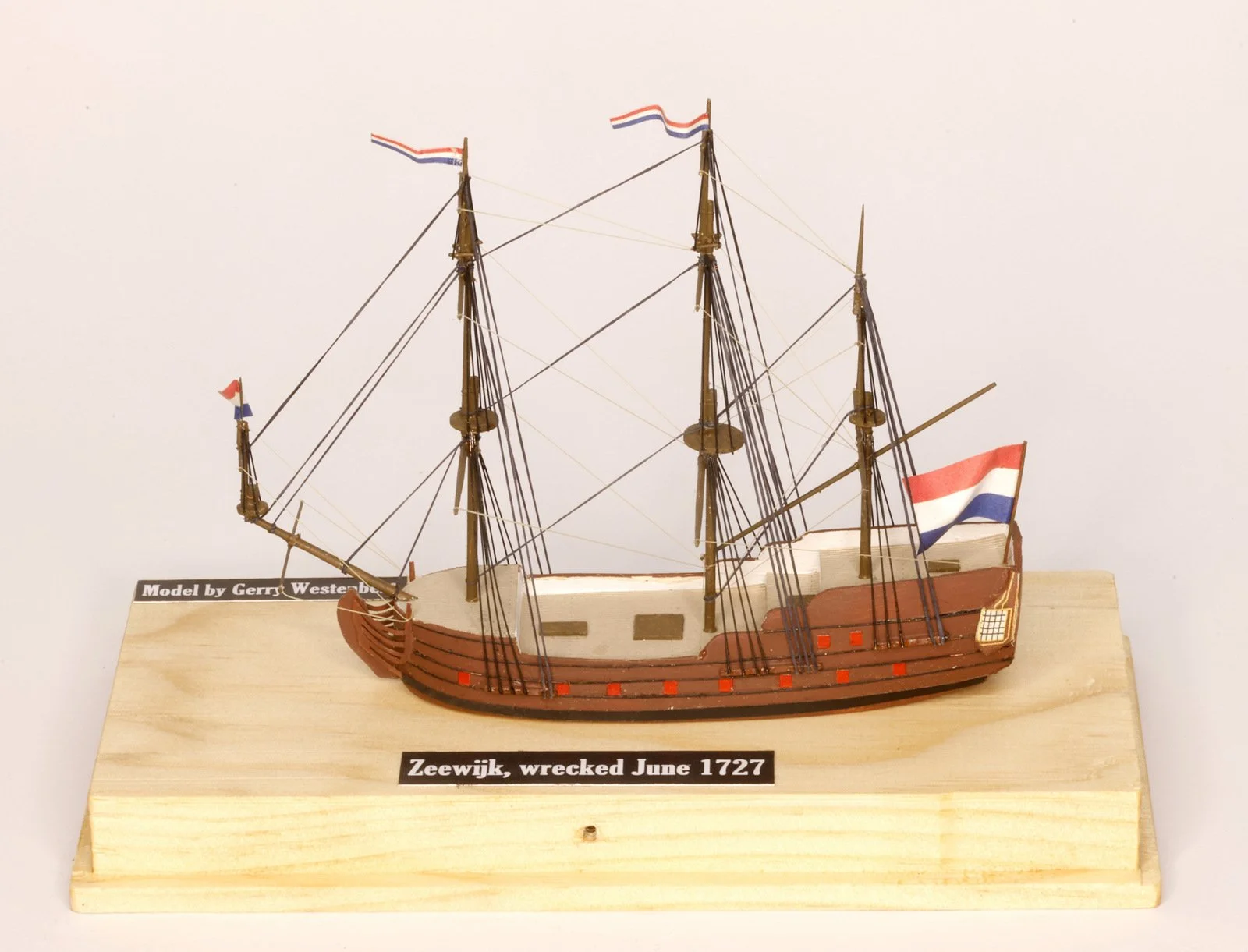 Zeewijk wasa wrecked in June 1727