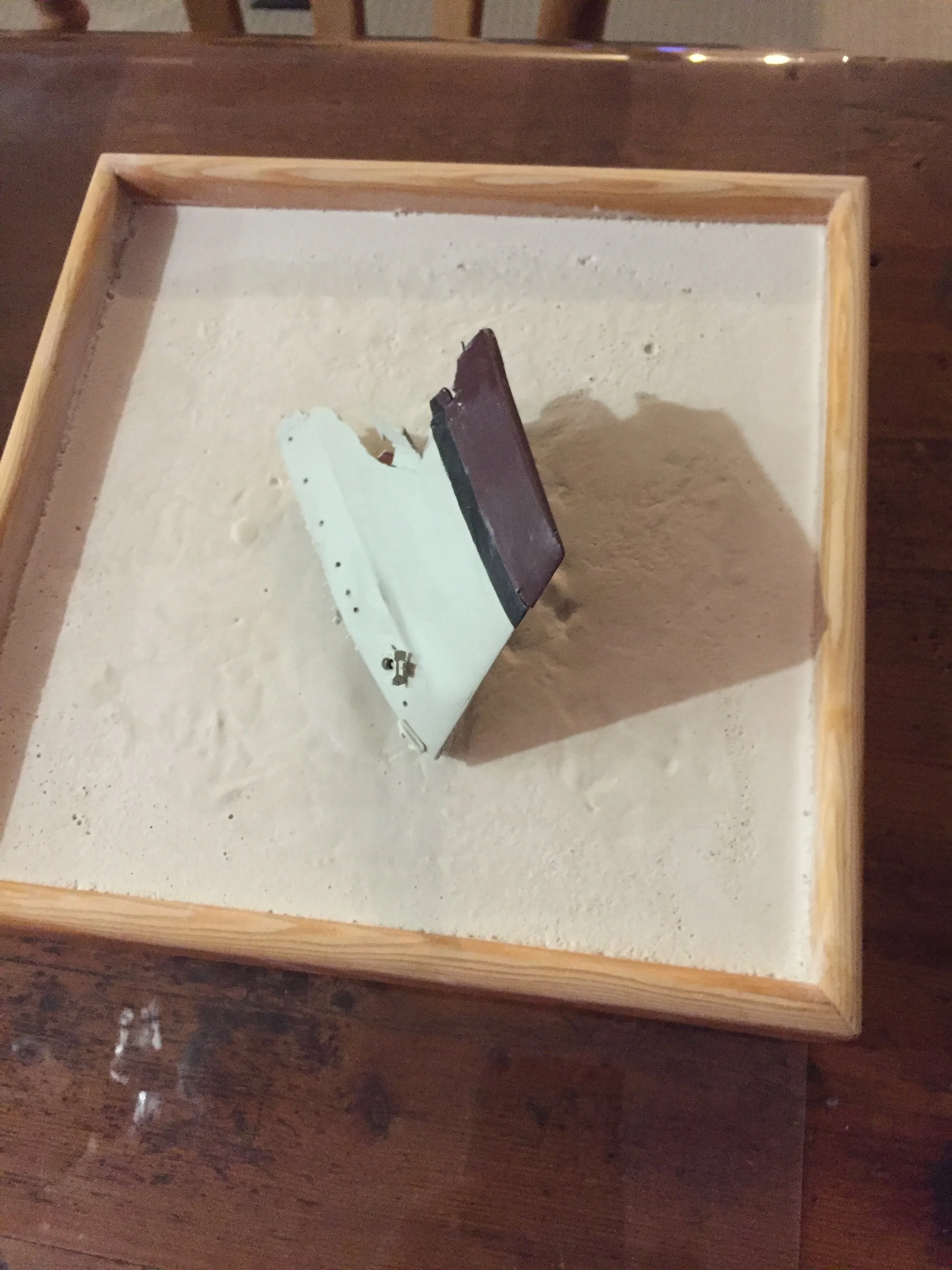 Detached bow os HMAS Sydney