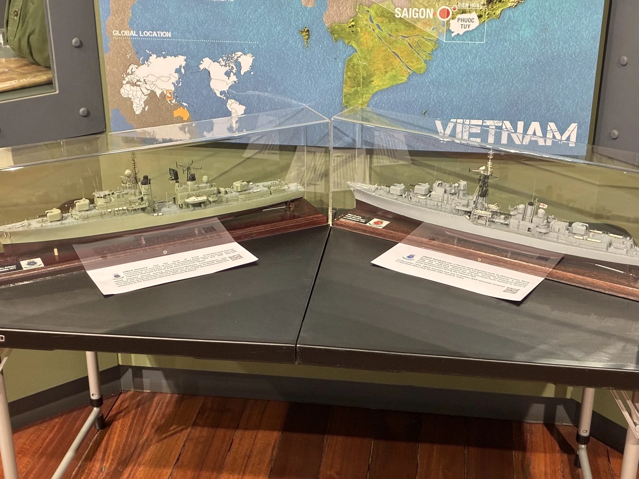 HMAS Vampire and Vendetta