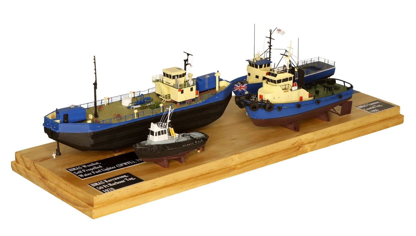 HMAS Wombat, Tuna, Tammar and Kurrawong