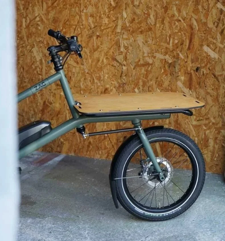 ZAG - Vélo cargo compact biporteur