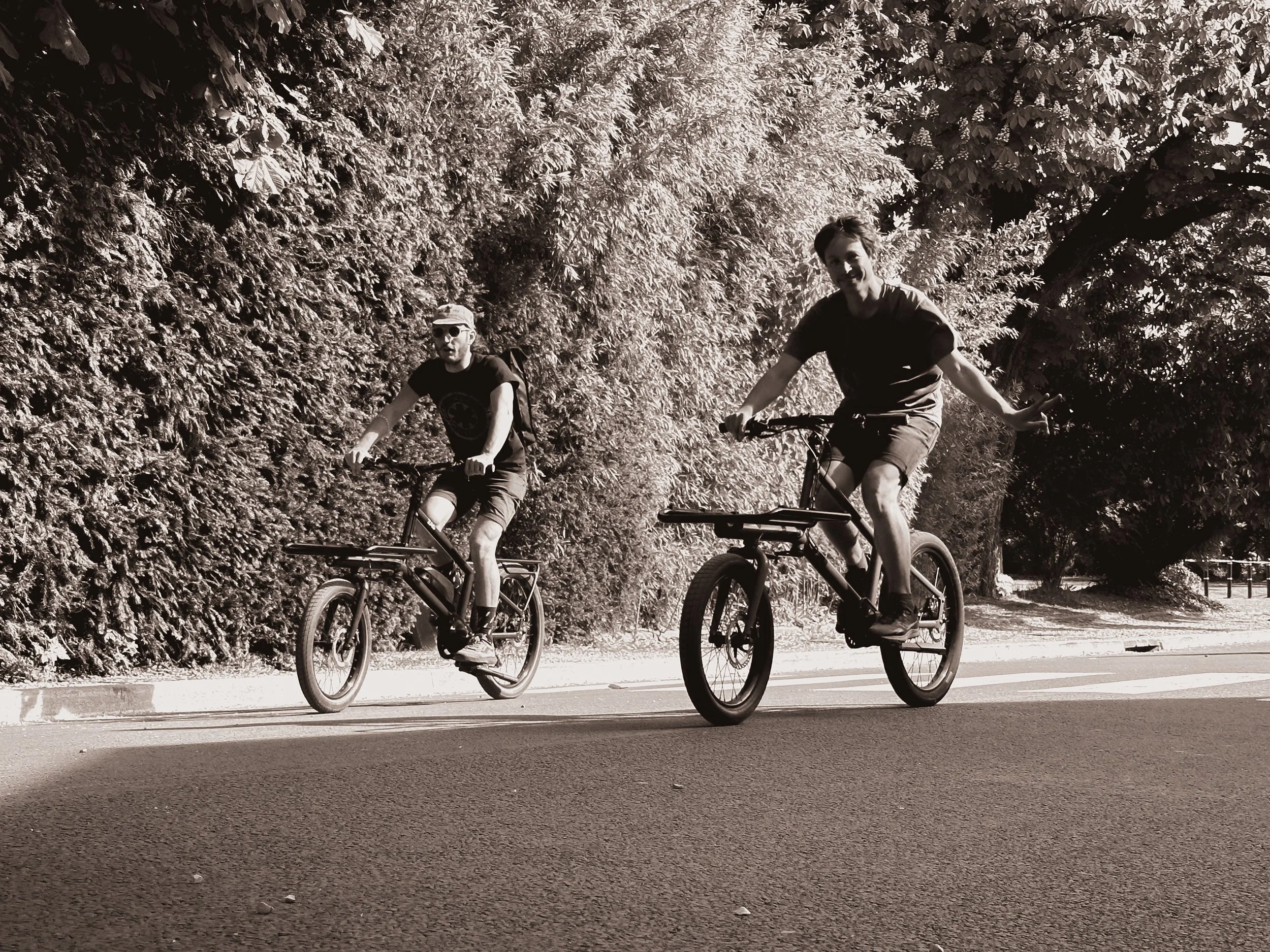 Test des vélos cargo français ZAG lors du salon Vélo in Paris