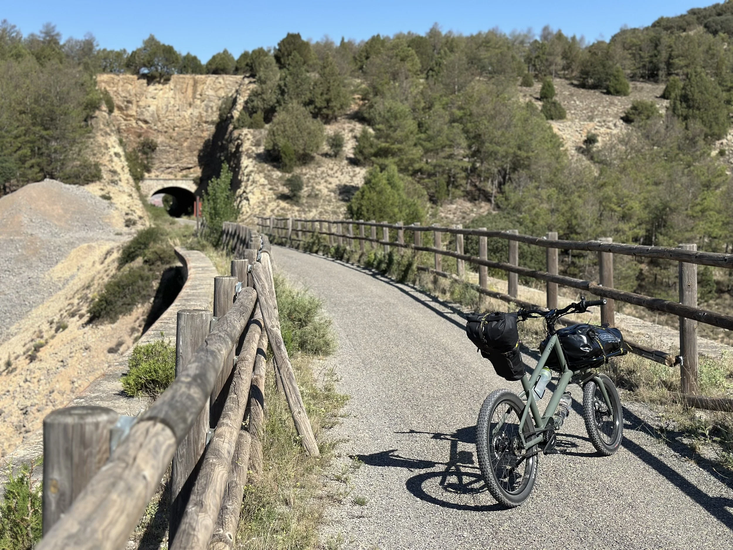 ZAG M+ sur la trace gravel des Montanas Vacias