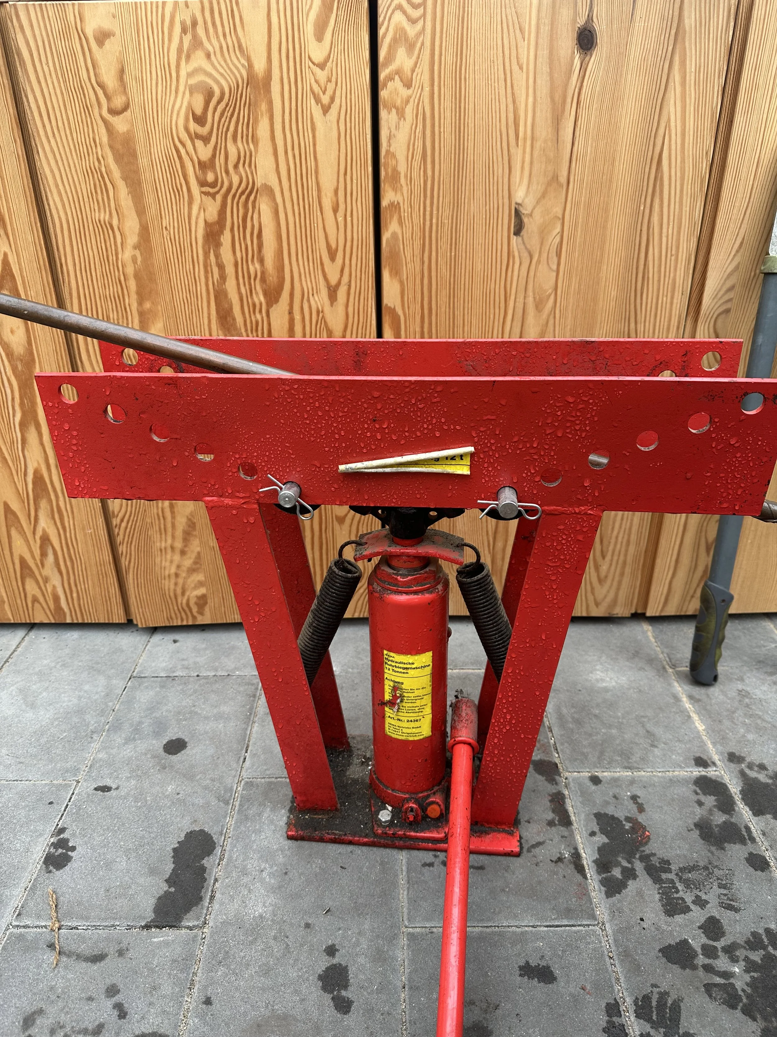 Wiltec Rohrbiegemaschine 