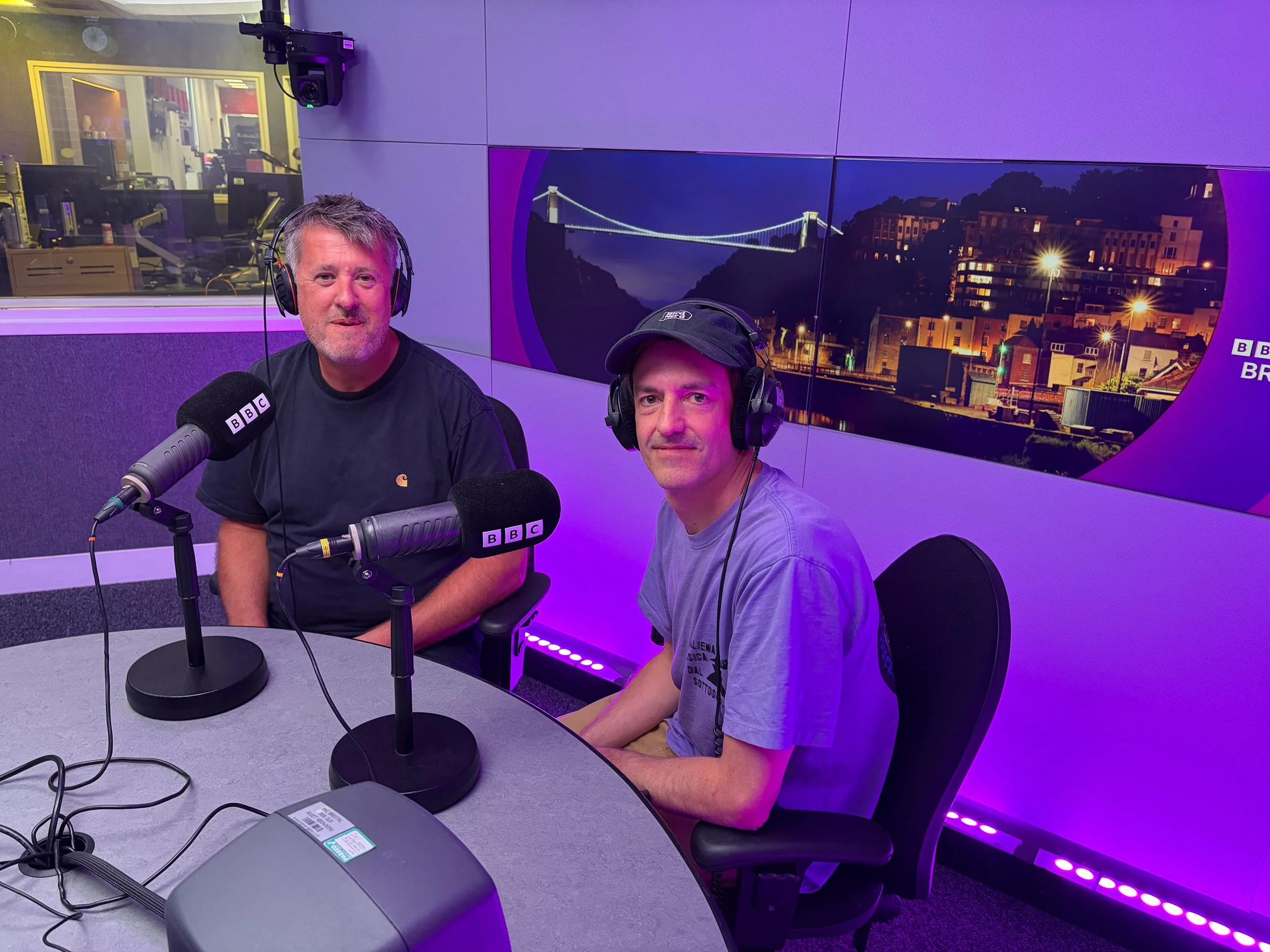 Marc at BBC Radio Bristol.