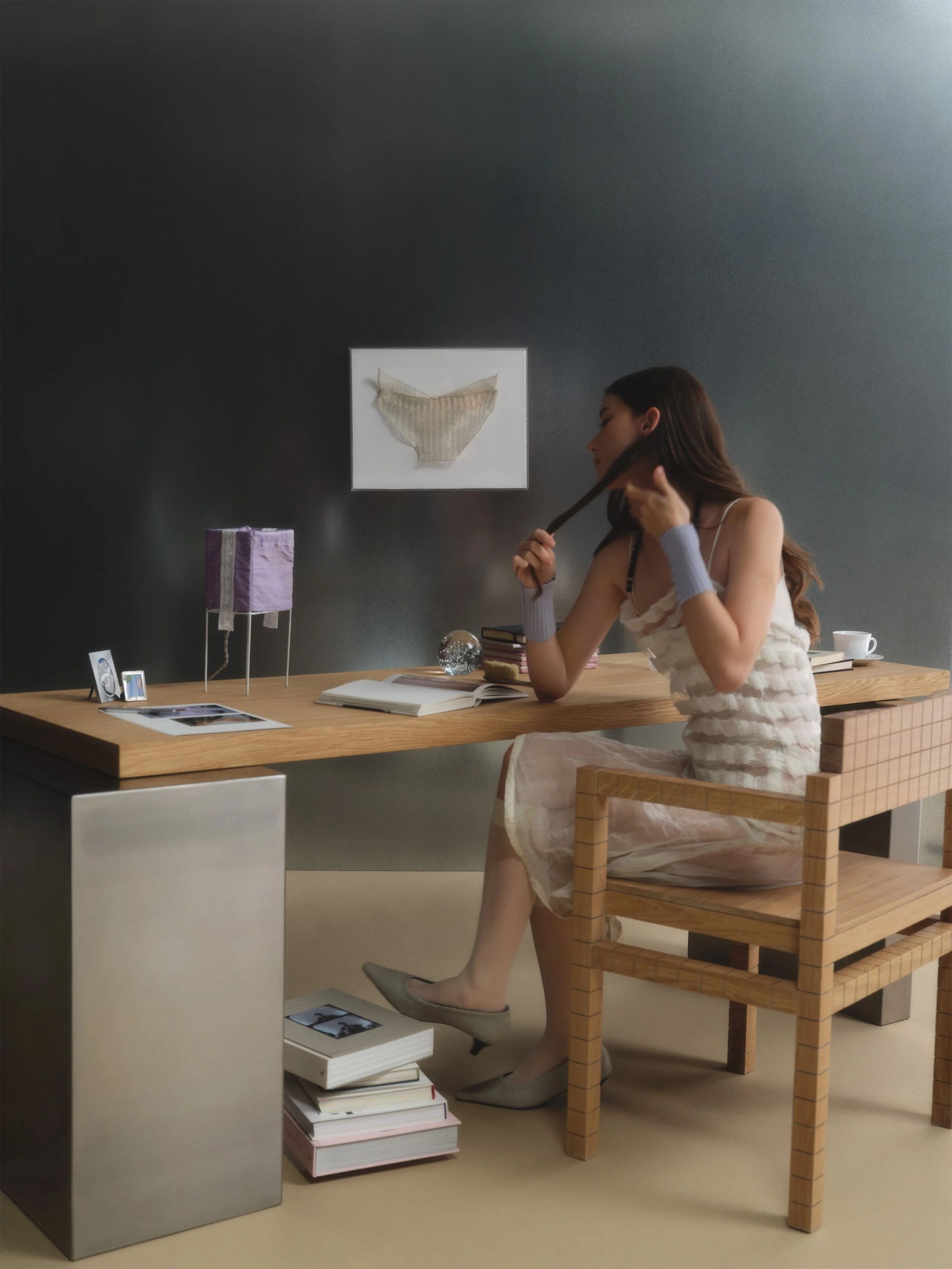 Marlot Baus, In her studio 2025