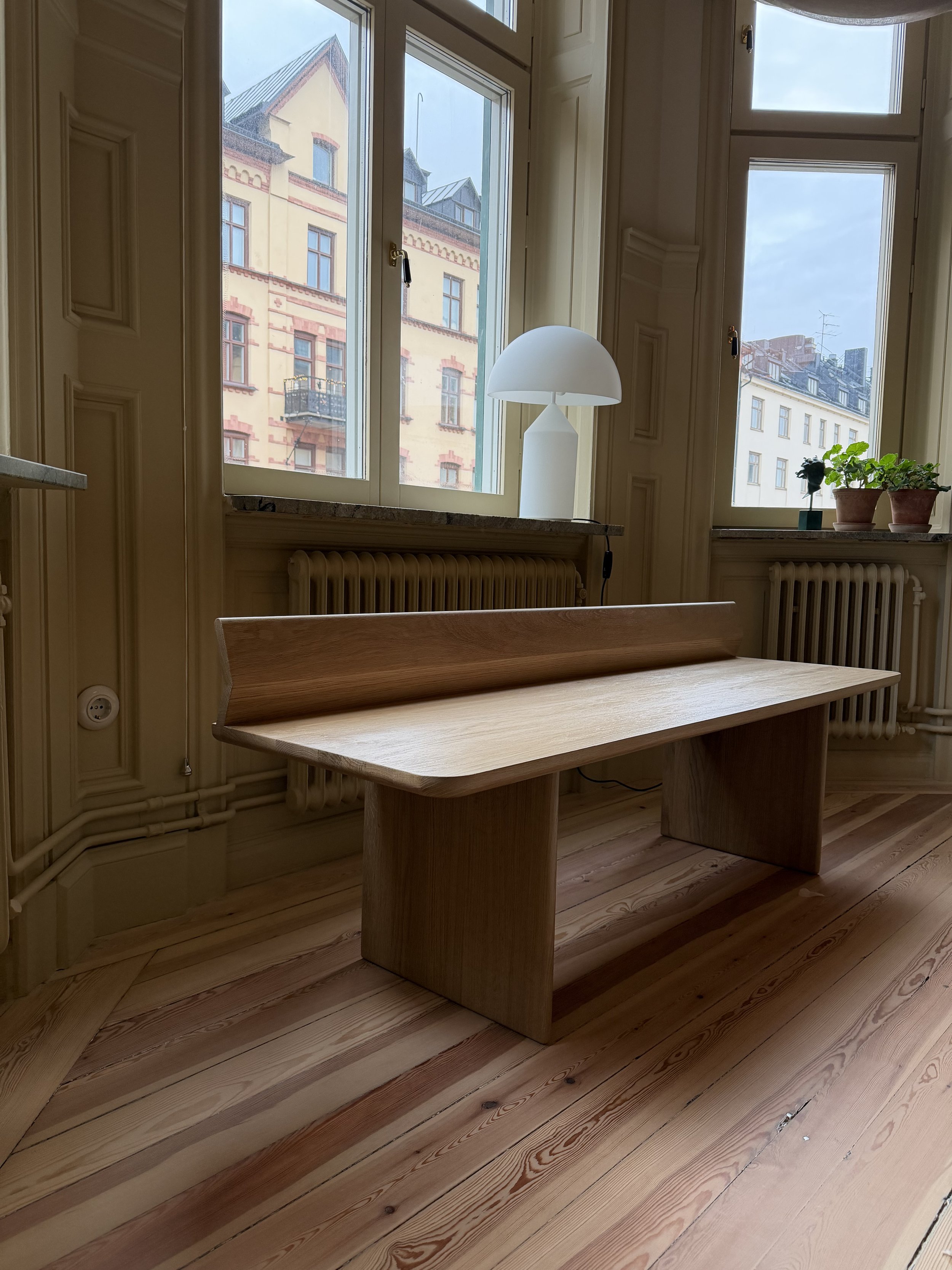 Skräddarsydd köksbänk. Designad, ritad och tillverkad av oss