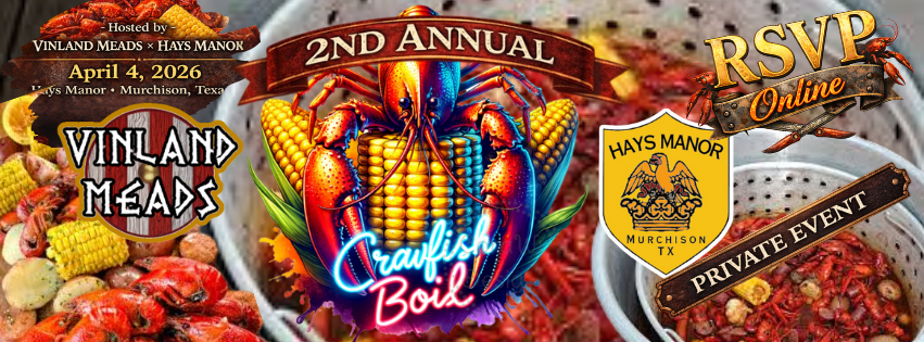 2nd Annual Hays Manor Crawfish Boil - Private Event