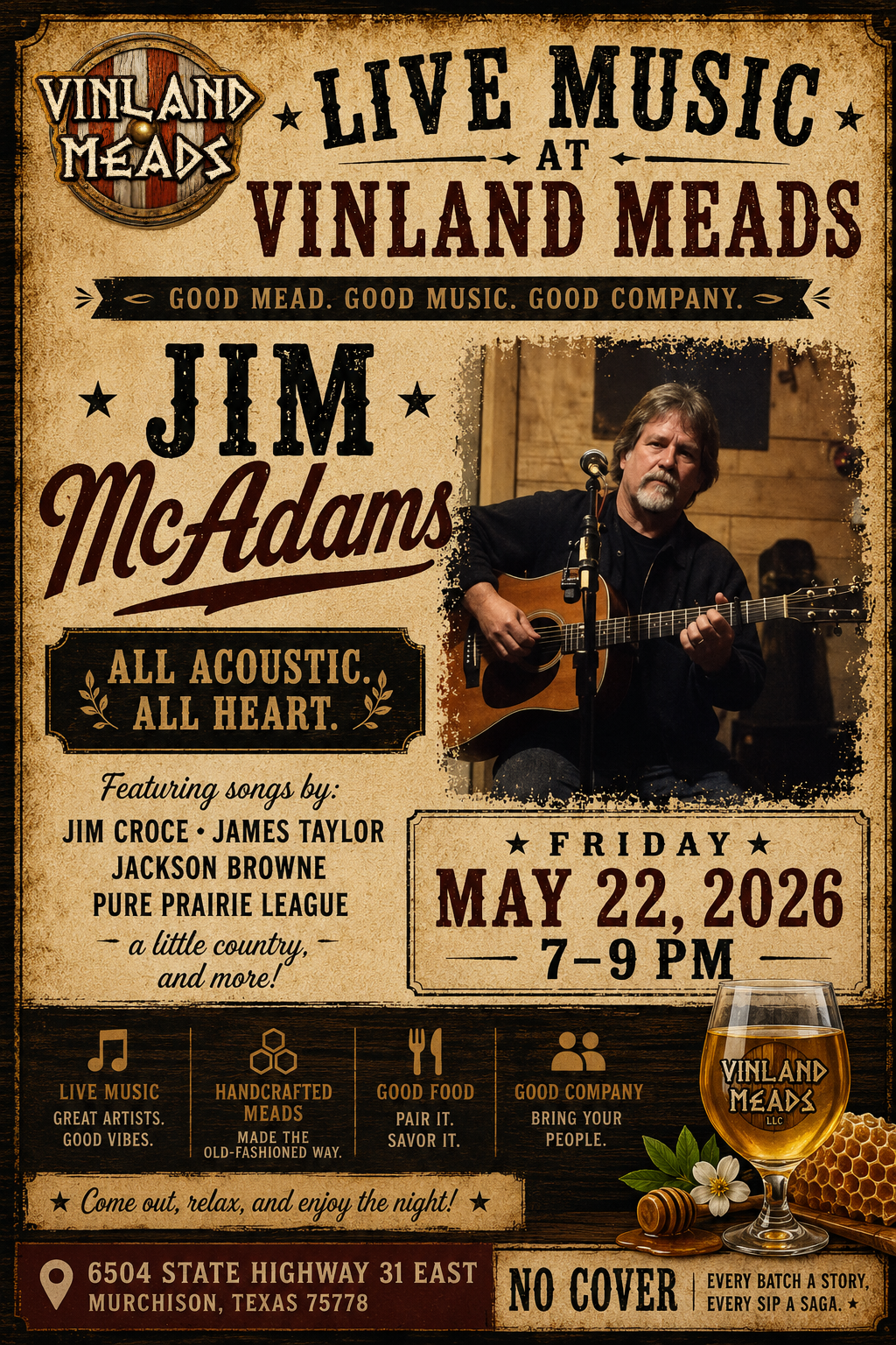 Jim McAdams - Live at the Meadery