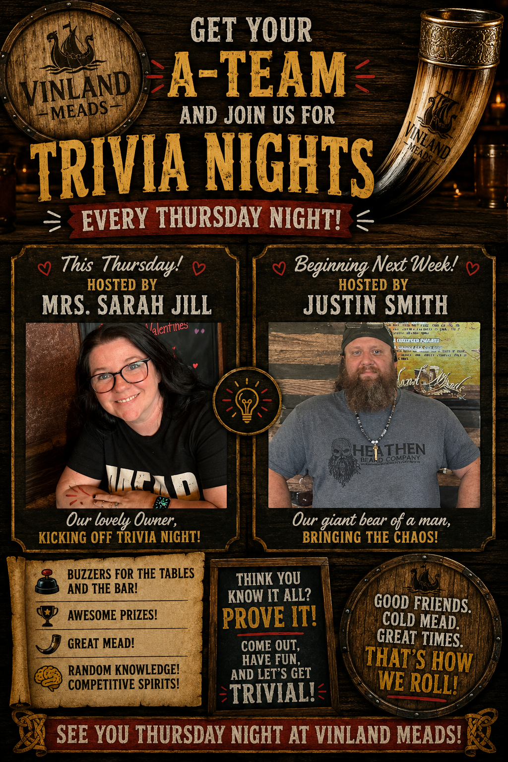 Trivia Nights - Live at the Meadery