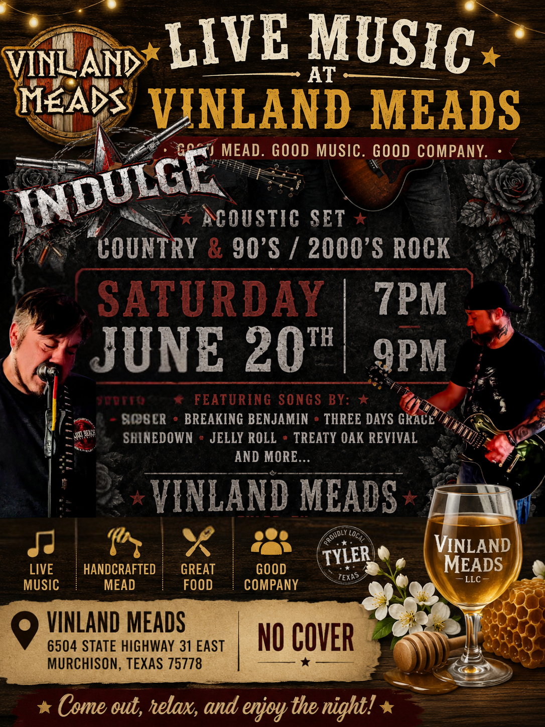 Indulge - Live at the Meadery