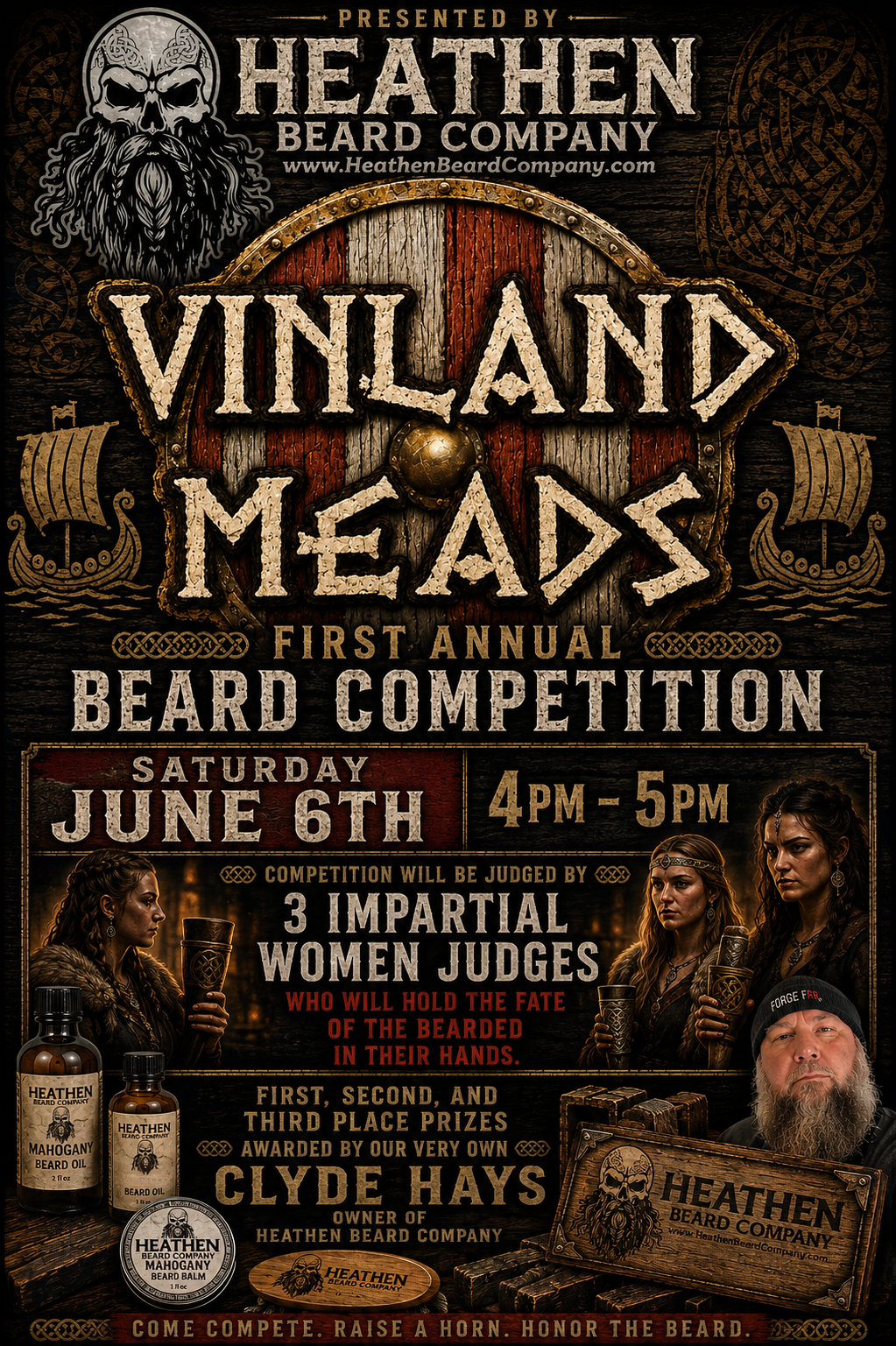 Vinland Meads - 1st Annual Beard Competition