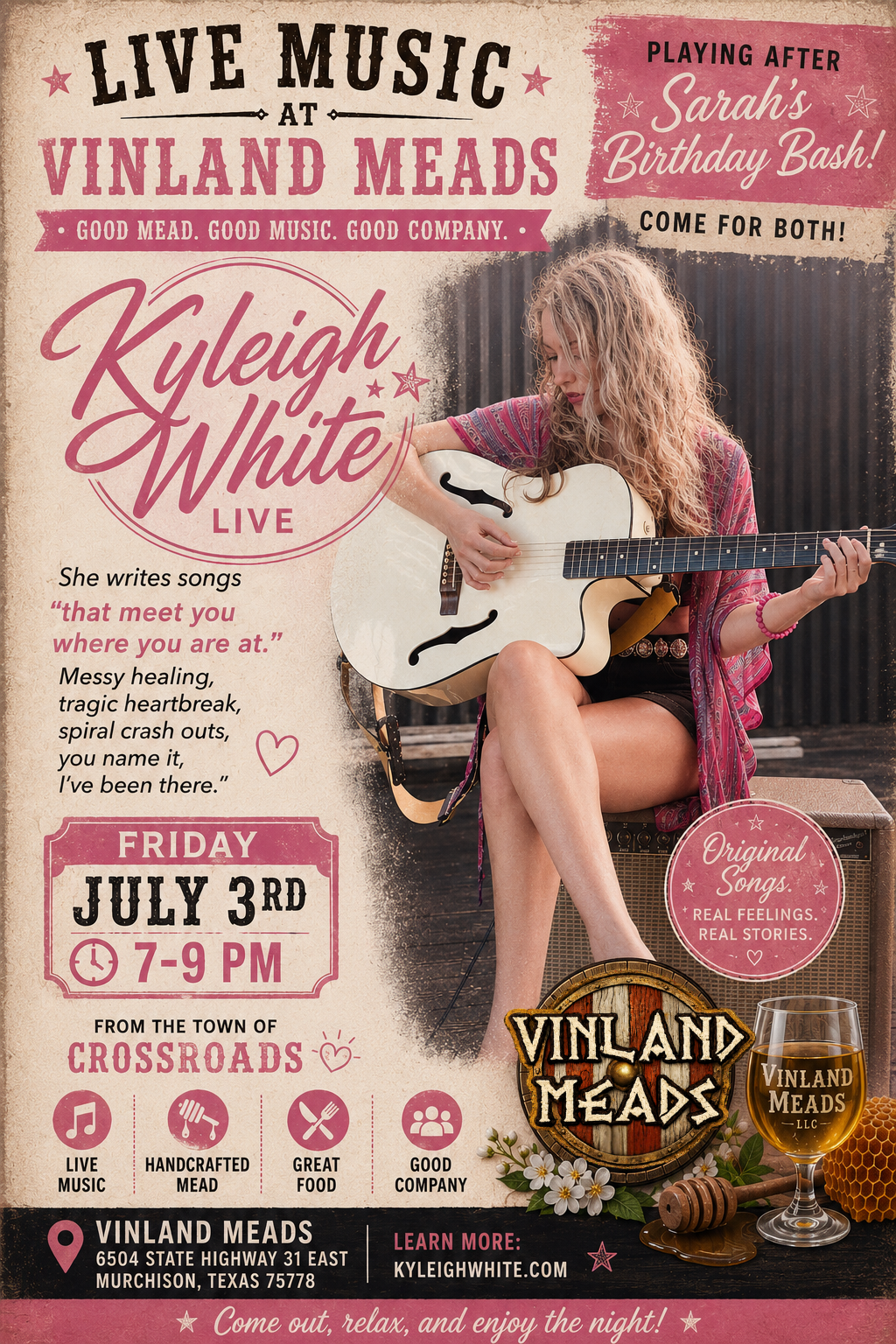 Kyleigh White - Live at the Meadery