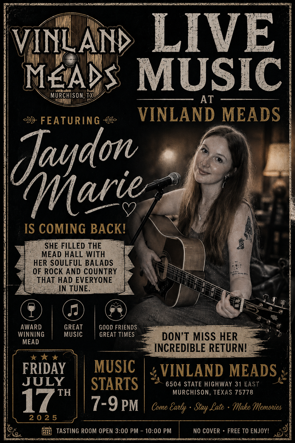 Jaydon Marie - Live at the Meadery 