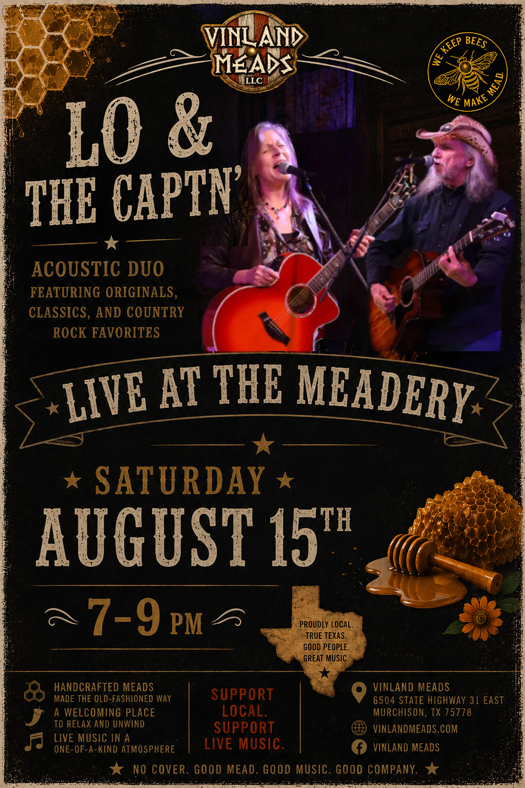 Lo & The Captn' - Live at the Meadery
