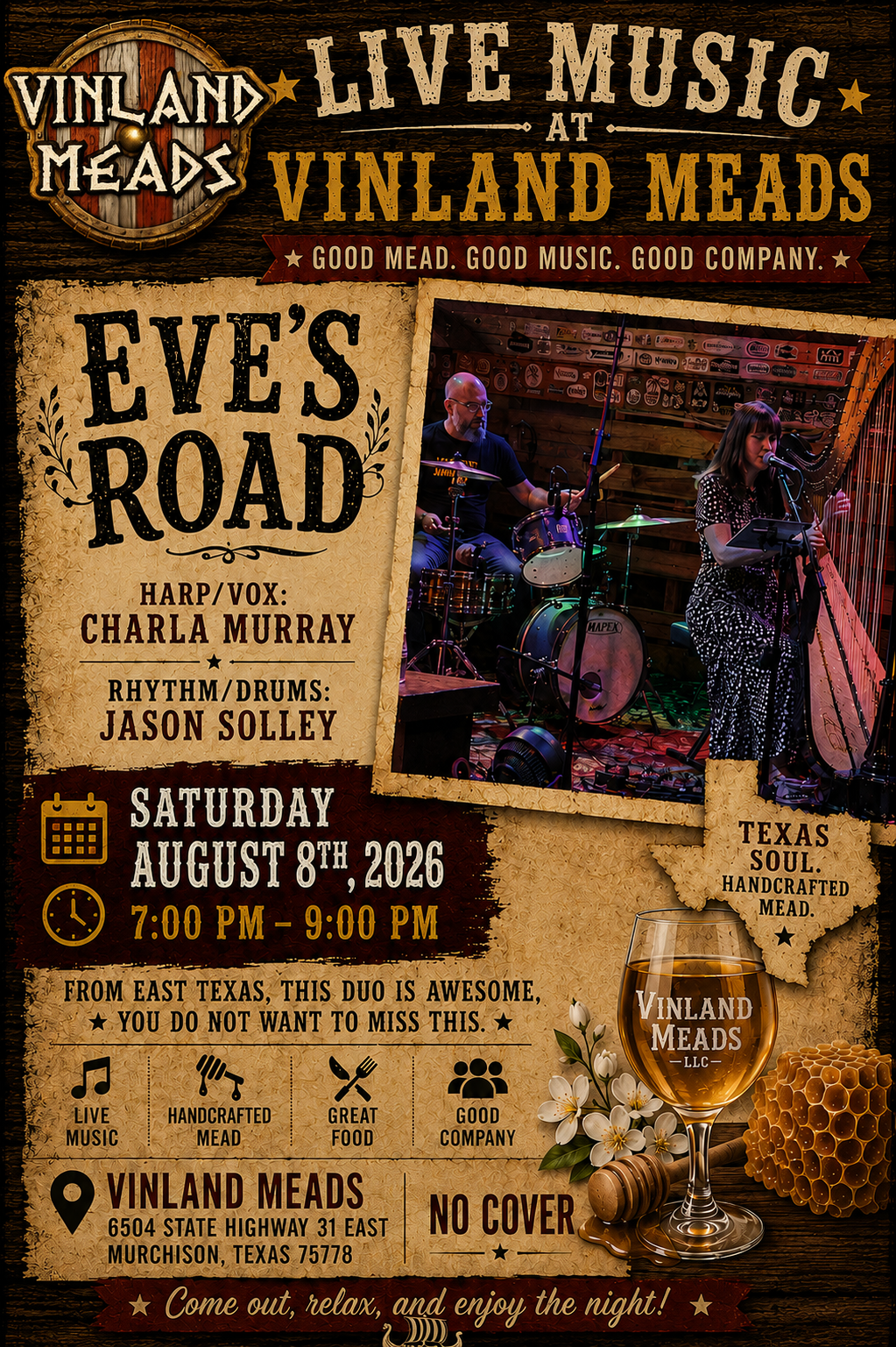 Eve's Road - Live at the Meadery