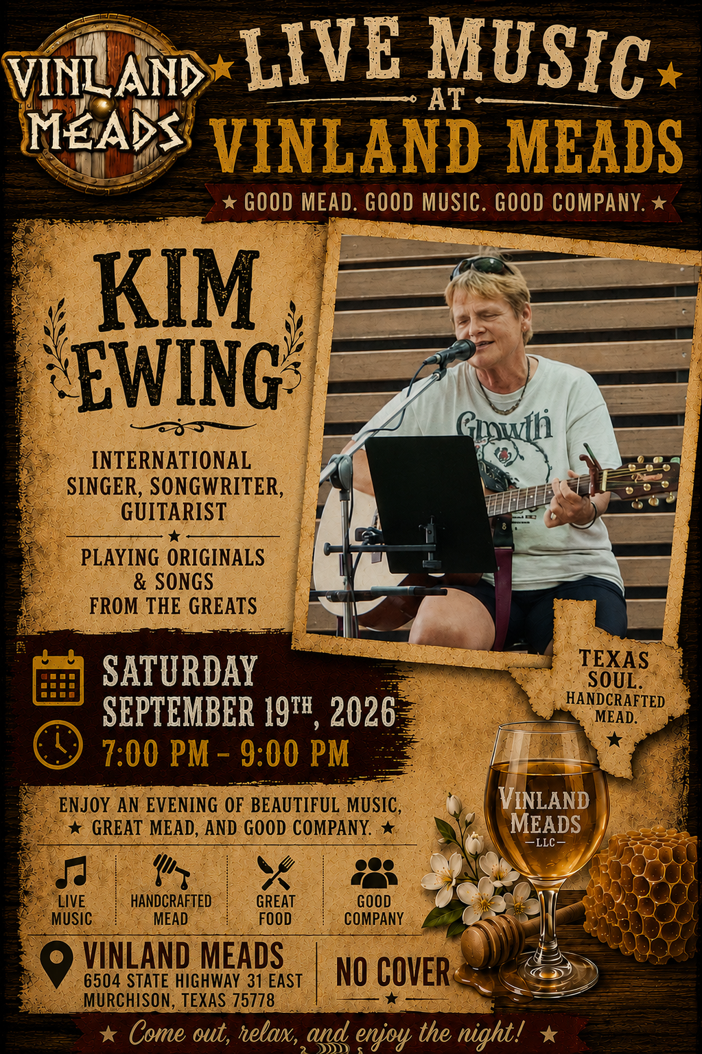 Kim Ewing - Live at the Meadery