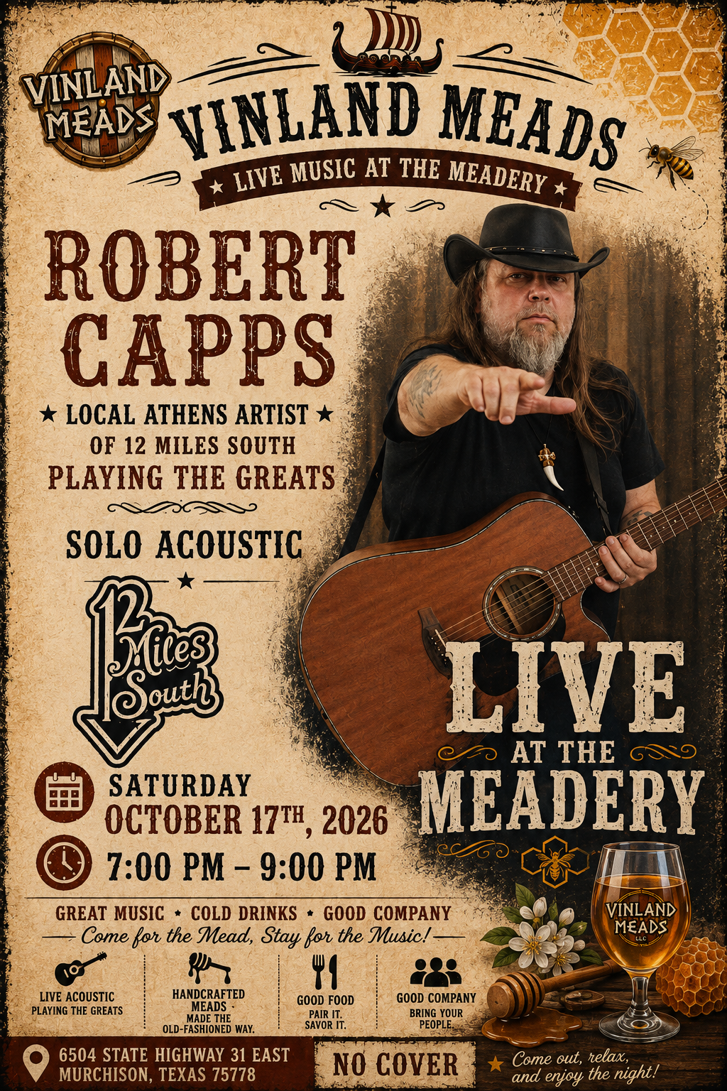 Robert Capps- Live at the Meadery