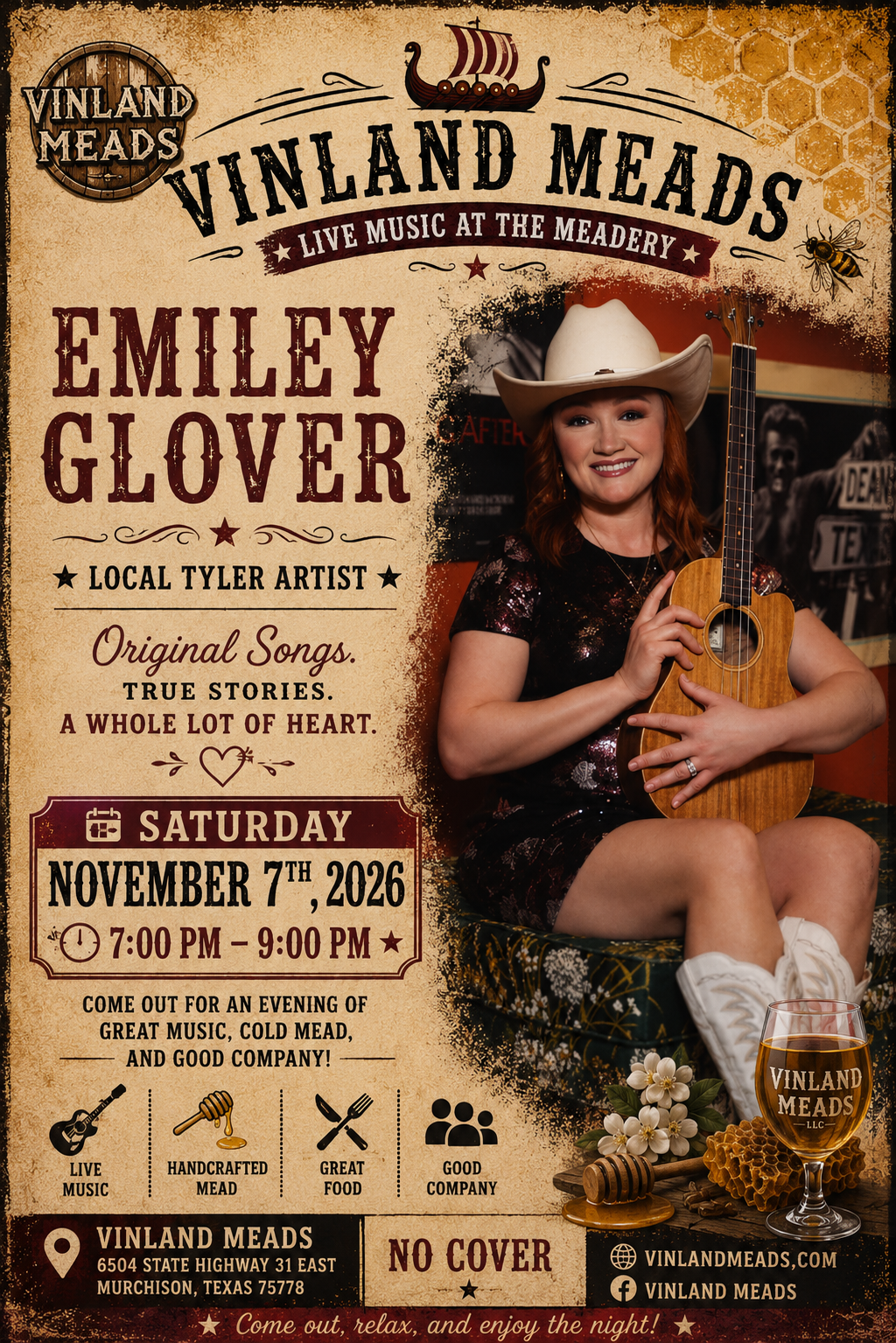 Emily Glover - Live at the Meadery
