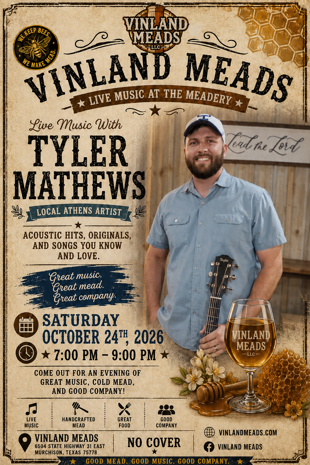 Tyler Mathews - Live at the Meadery