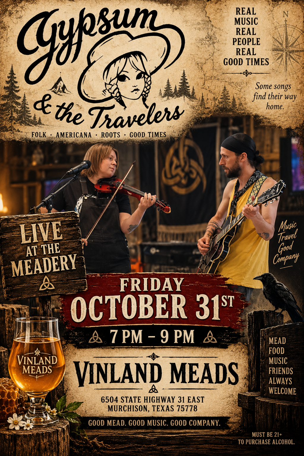 Gypsum & The Travelers - Live at the Meadery