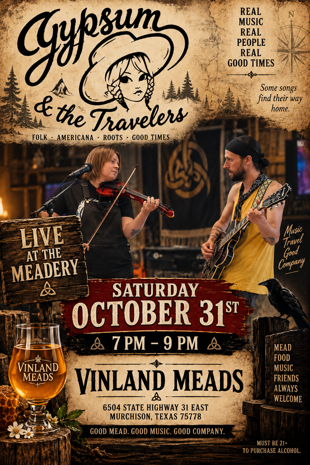 Gypsum & The Travelers - Live at the Meadery