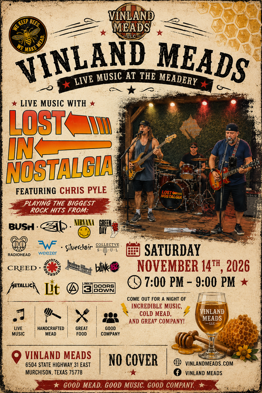 Lost in Nostalgia - Live at the Meadery