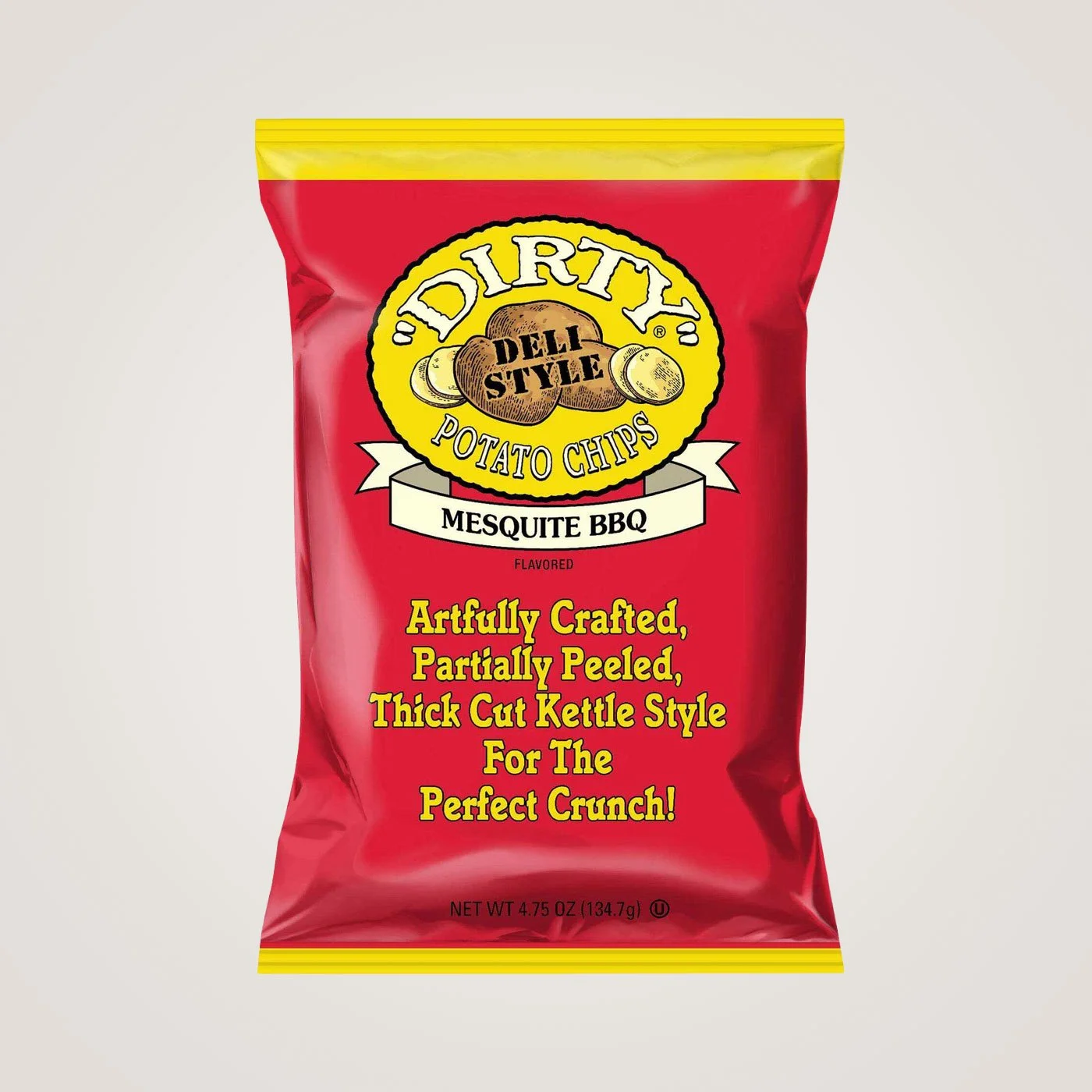 Chips: Dirty Deli Mesquite BBQ Chips, 2 ounce