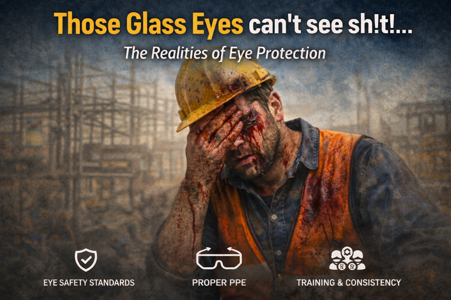“Those Glass Eyes can’t see sh!t!…”:The Realities of Eye Protection