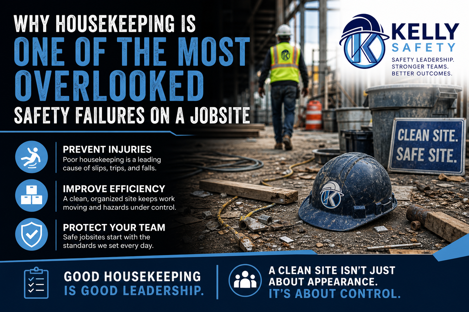 Why Housekeeping Is One of the Most Overlooked Safety Failures on a Jobsite