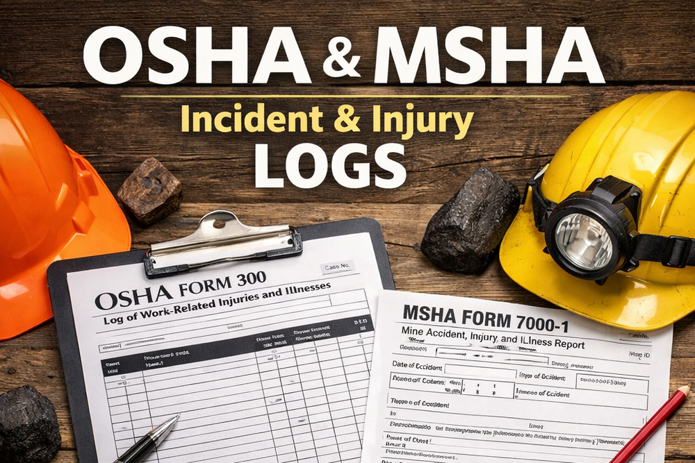 OSHA 300 Logs and MSHA Quarterly Reporting: What Strong Safety Programs ...