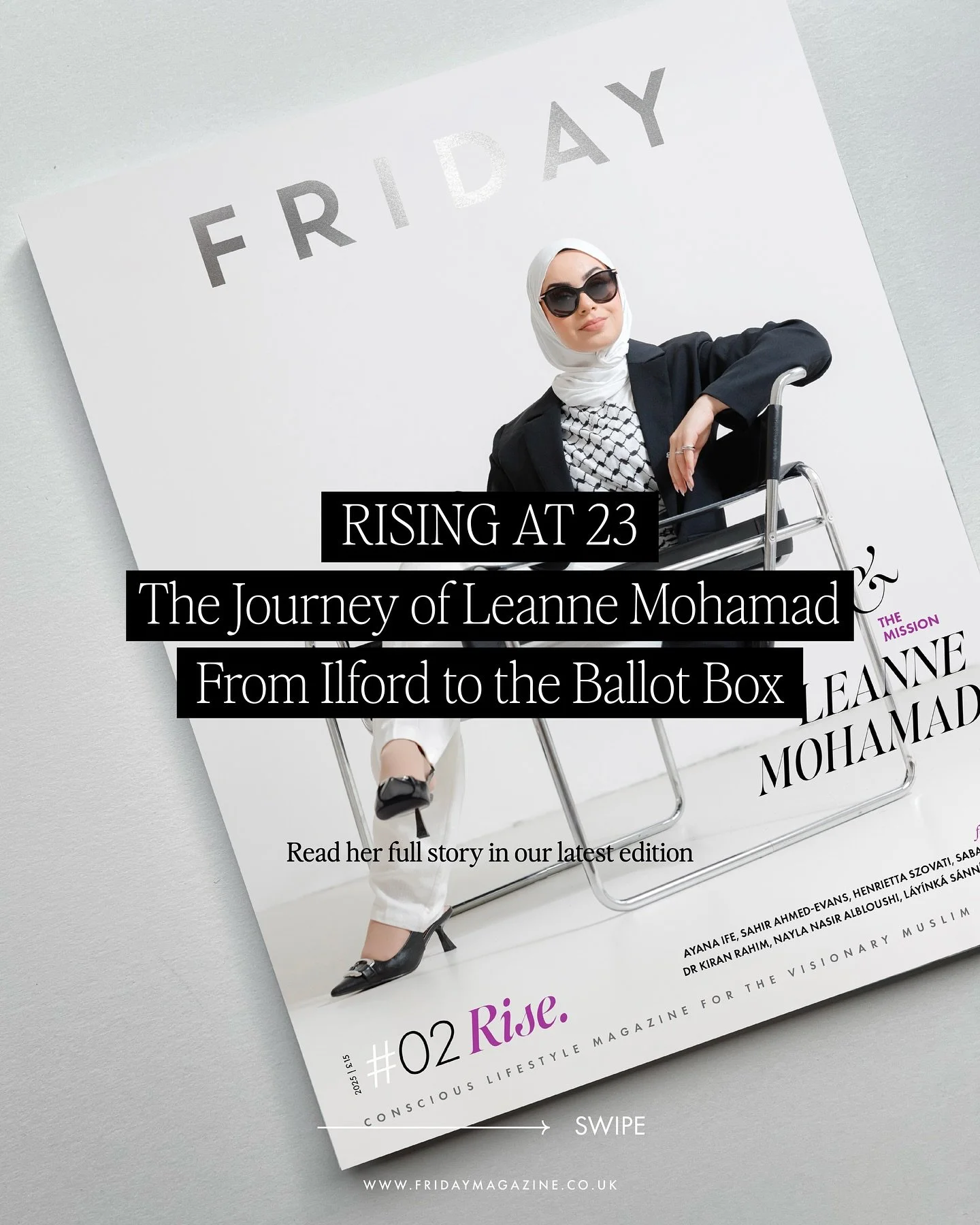 What does it look like when a shy 15-year-old becomes a political force at 23? It looks like Leanne Mohamad 💪🏼

From being pushed out of her comfort zone into a speaking competition, to running for Parliament, Leanne&rsquo;s journey shows us what&r