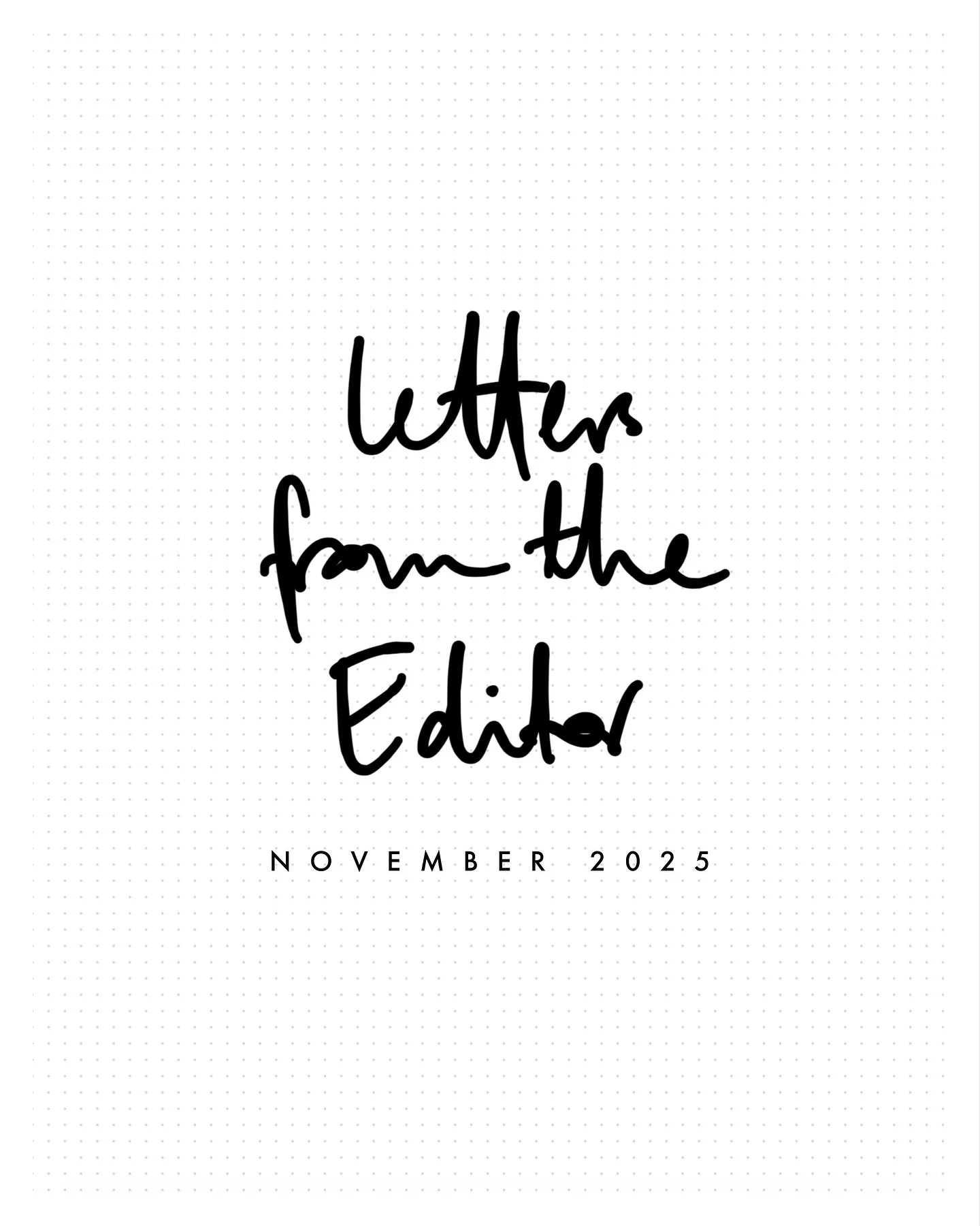 Let&rsquo;s normalise love letters instead of photo dumps?

#conversationovercontent