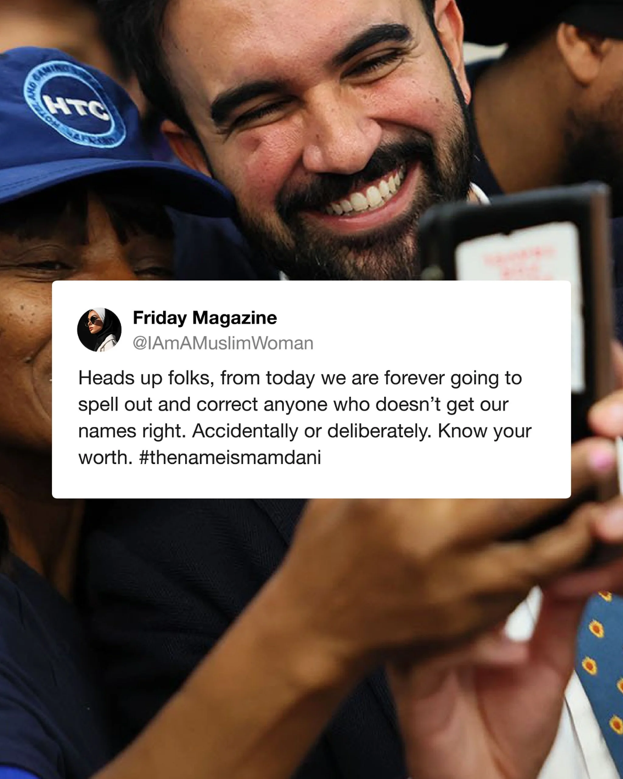 M-A-M-D-A-N-I.

Congrats Mr Mayor @zohrankmamdani