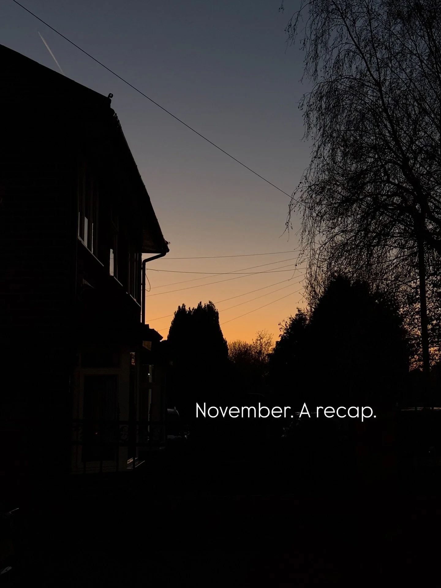 Bye bye November. Hello December.

Ready to finish off the year strong?