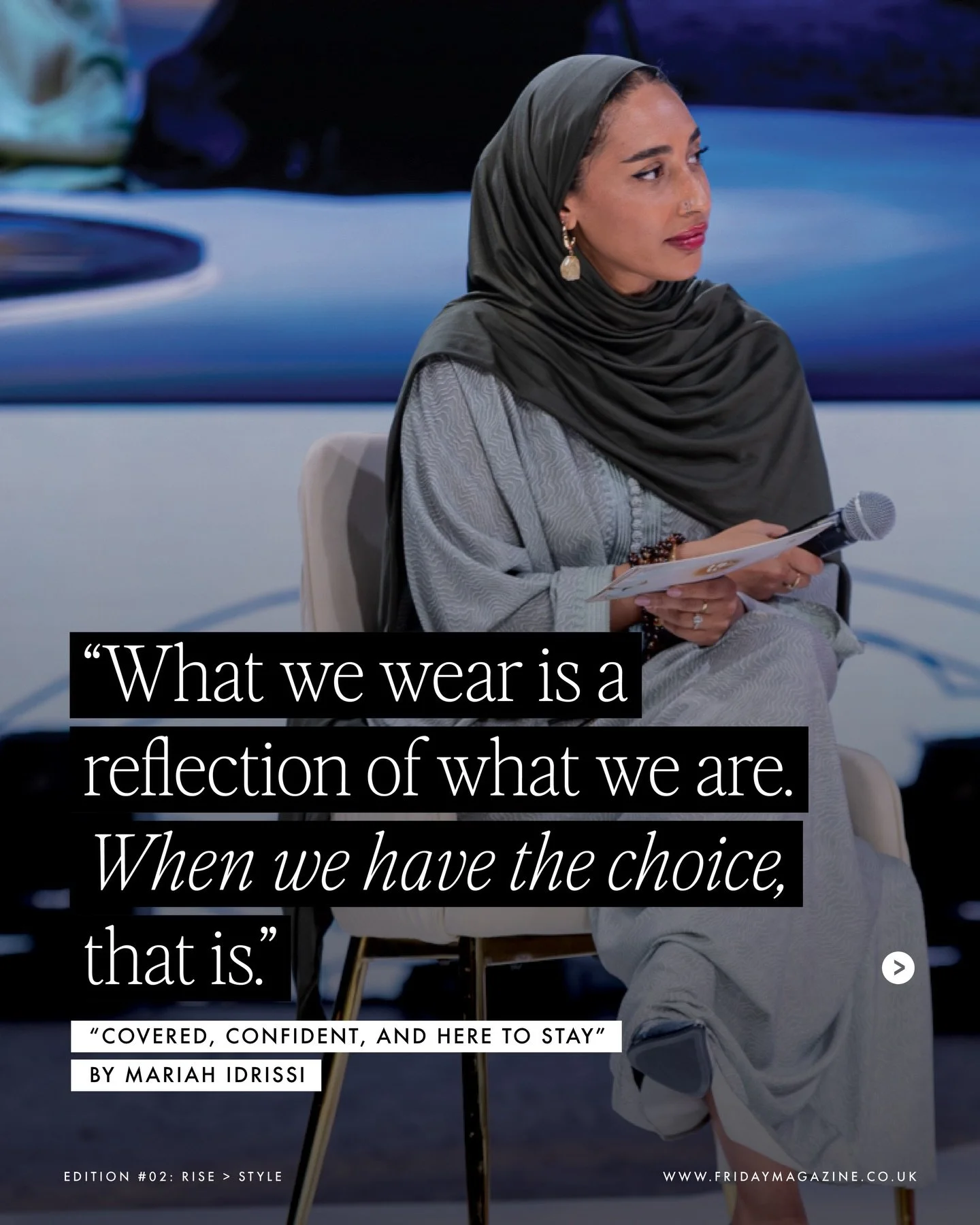A common effect of Ramadan is that it amplifies modest fashion and hijab as a natural consequence of women wanting to dress in ways to strengthen their worship and focus. 

But beyond this month, it&rsquo;s important to remember modesty isn&rsquo;t j