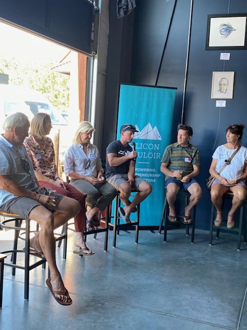 July Chance Meeting in Victor, ID