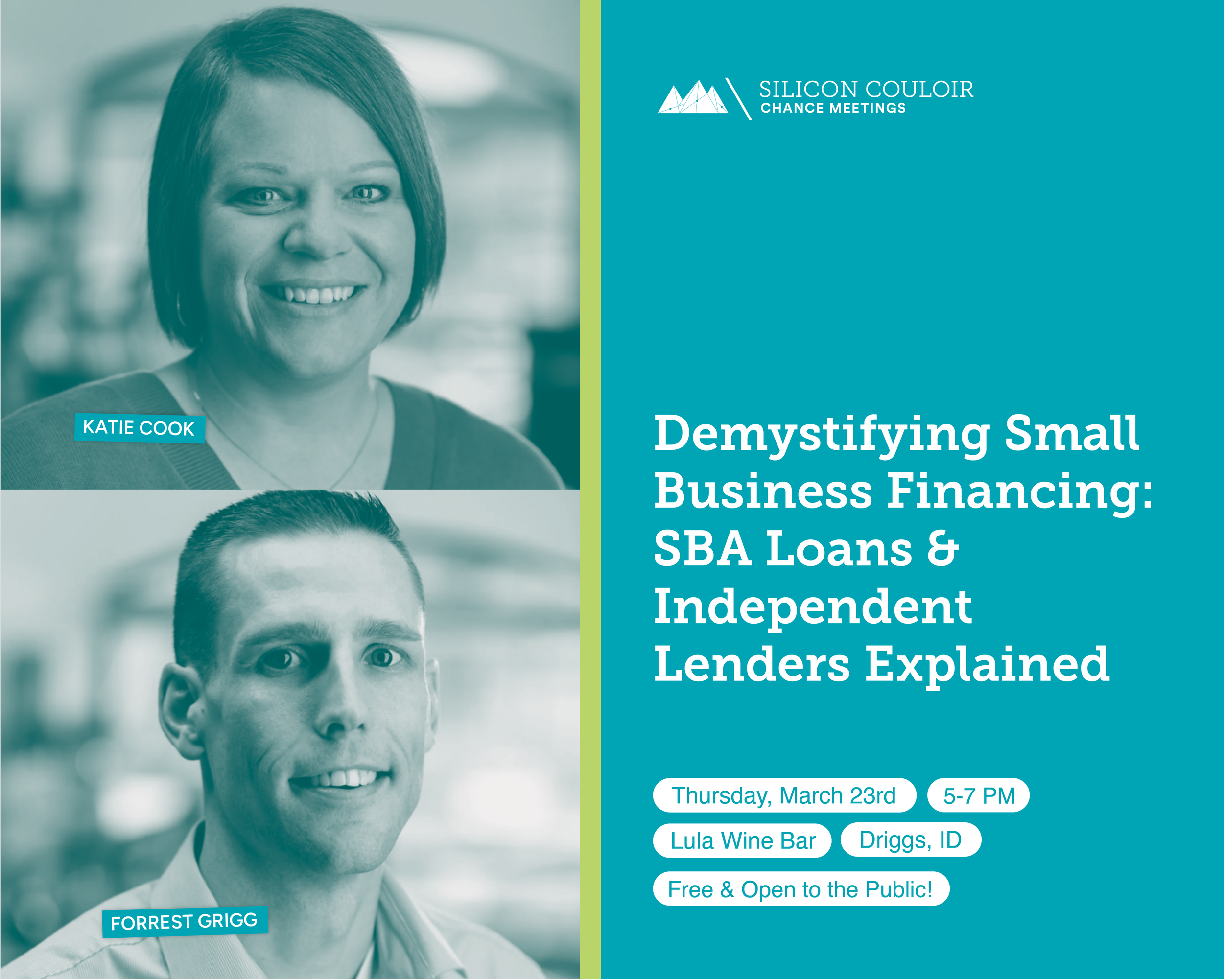 Chance Meetings in Driggs, ID: Demystifying Small Business Financing— SBA Loans &amp; Independent Lenders Explained